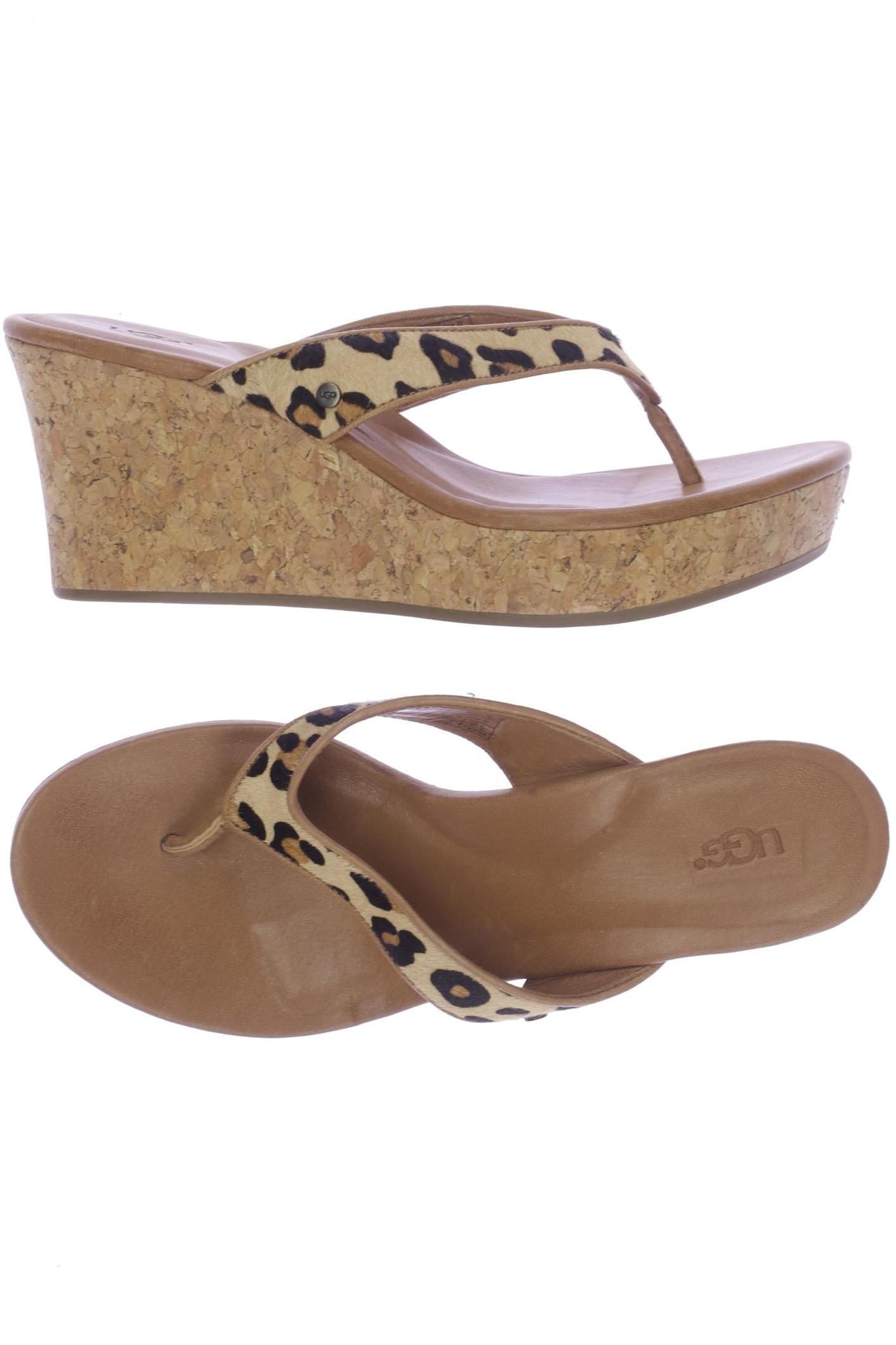 

UGG Damen Sandale, beige, Gr. 40