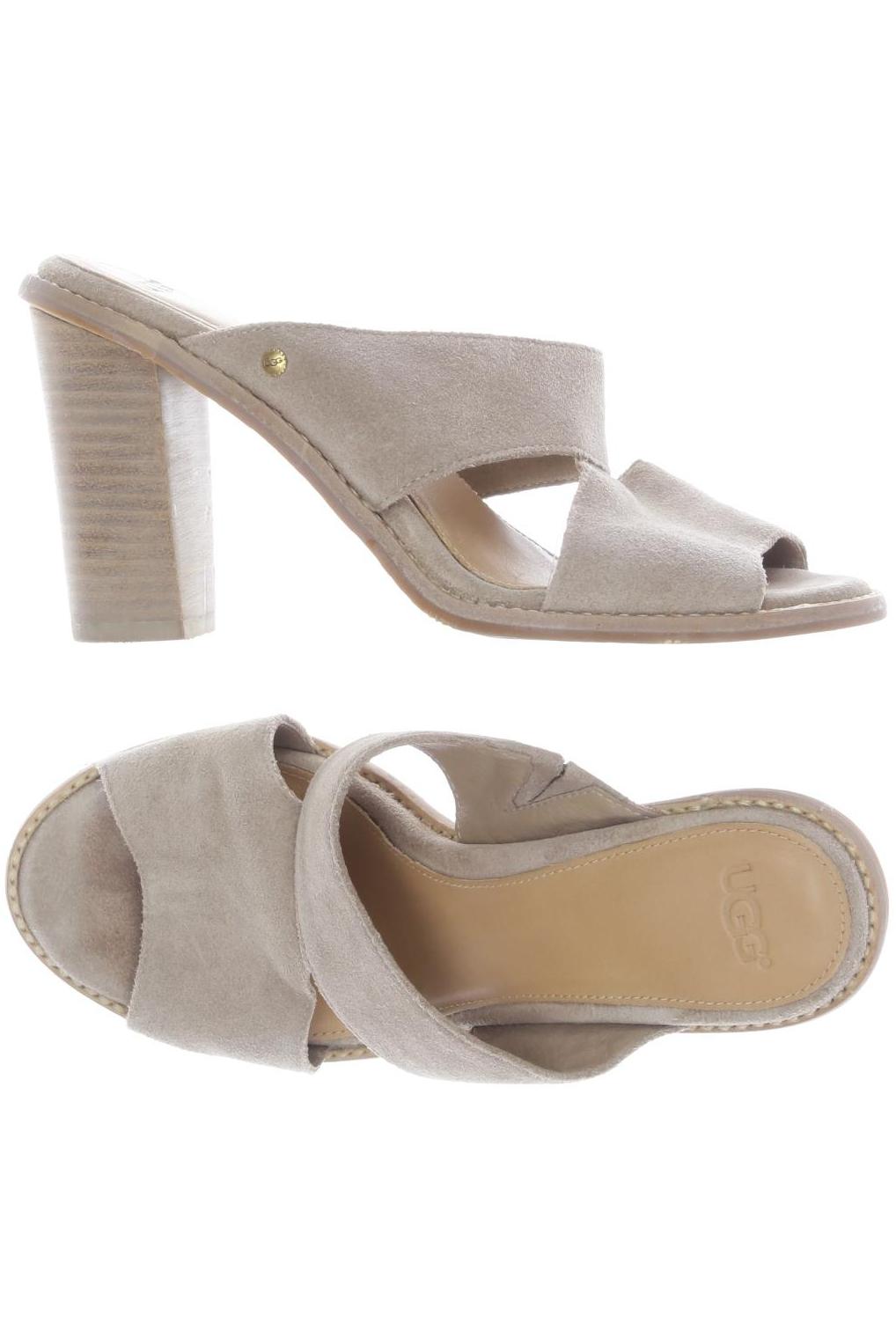 

UGG Damen Sandale, beige, Gr. 38