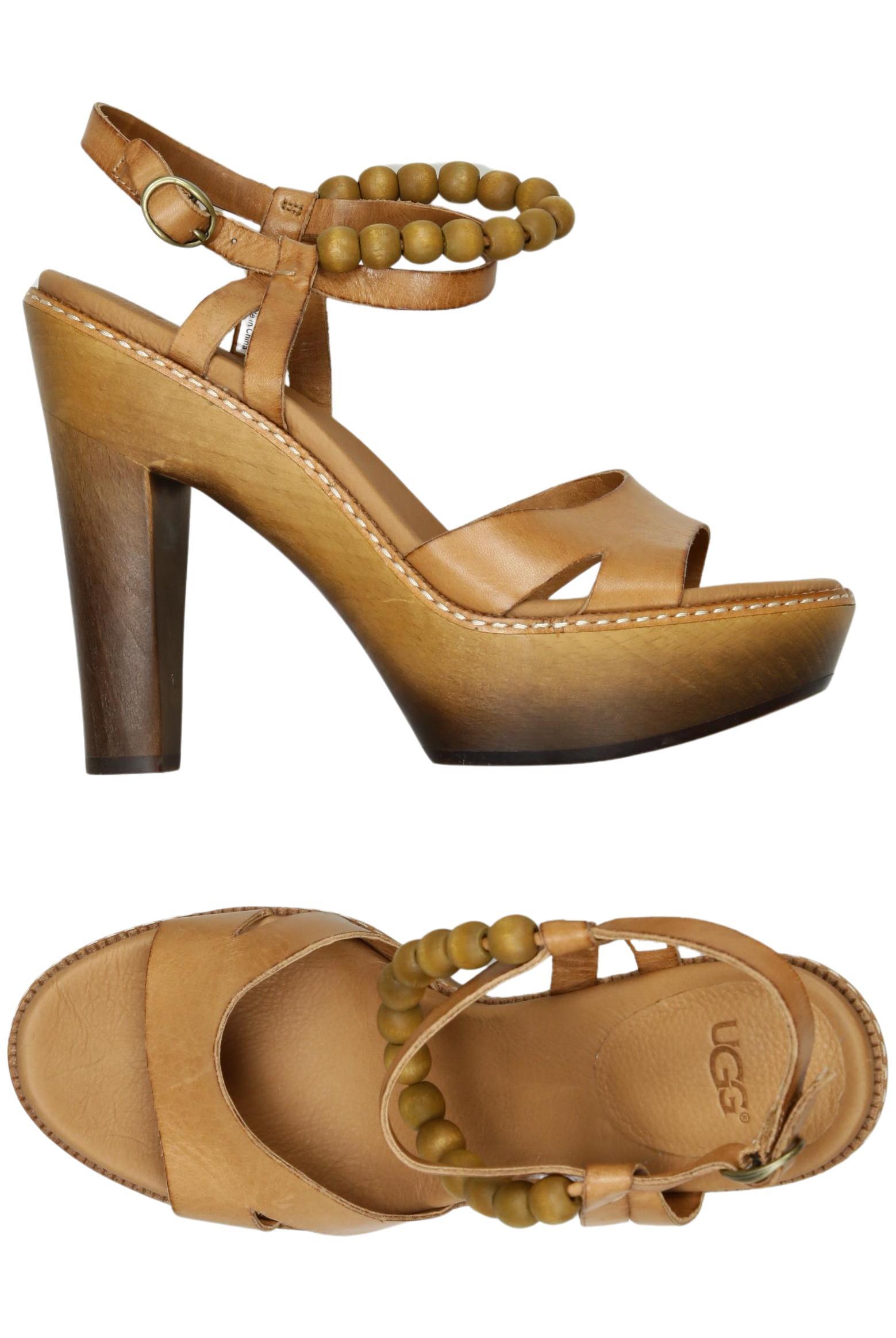 

UGG Damen Sandale, braun, Gr. 7