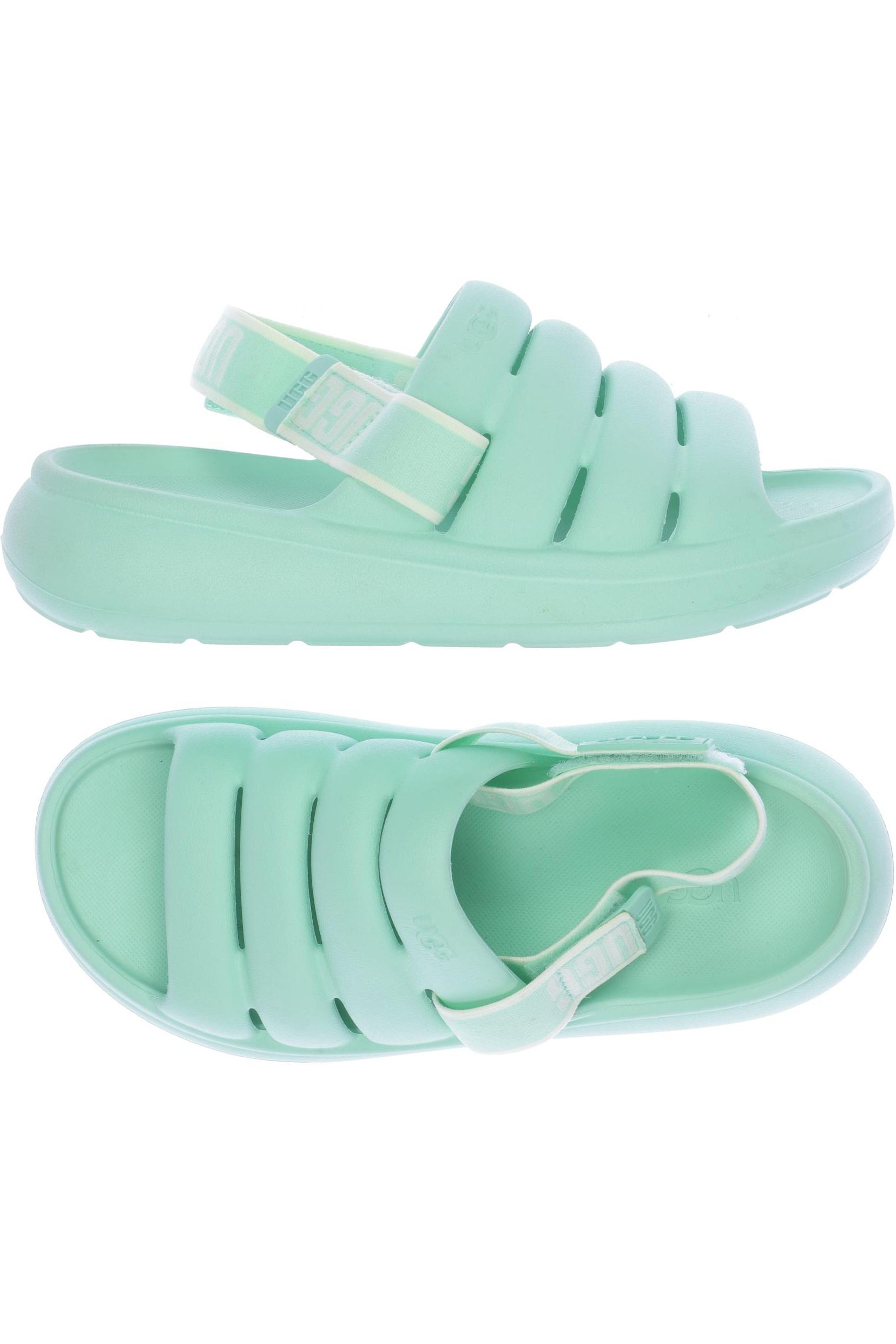 

UGG Damen Sandale, hellgrün, Gr. 8