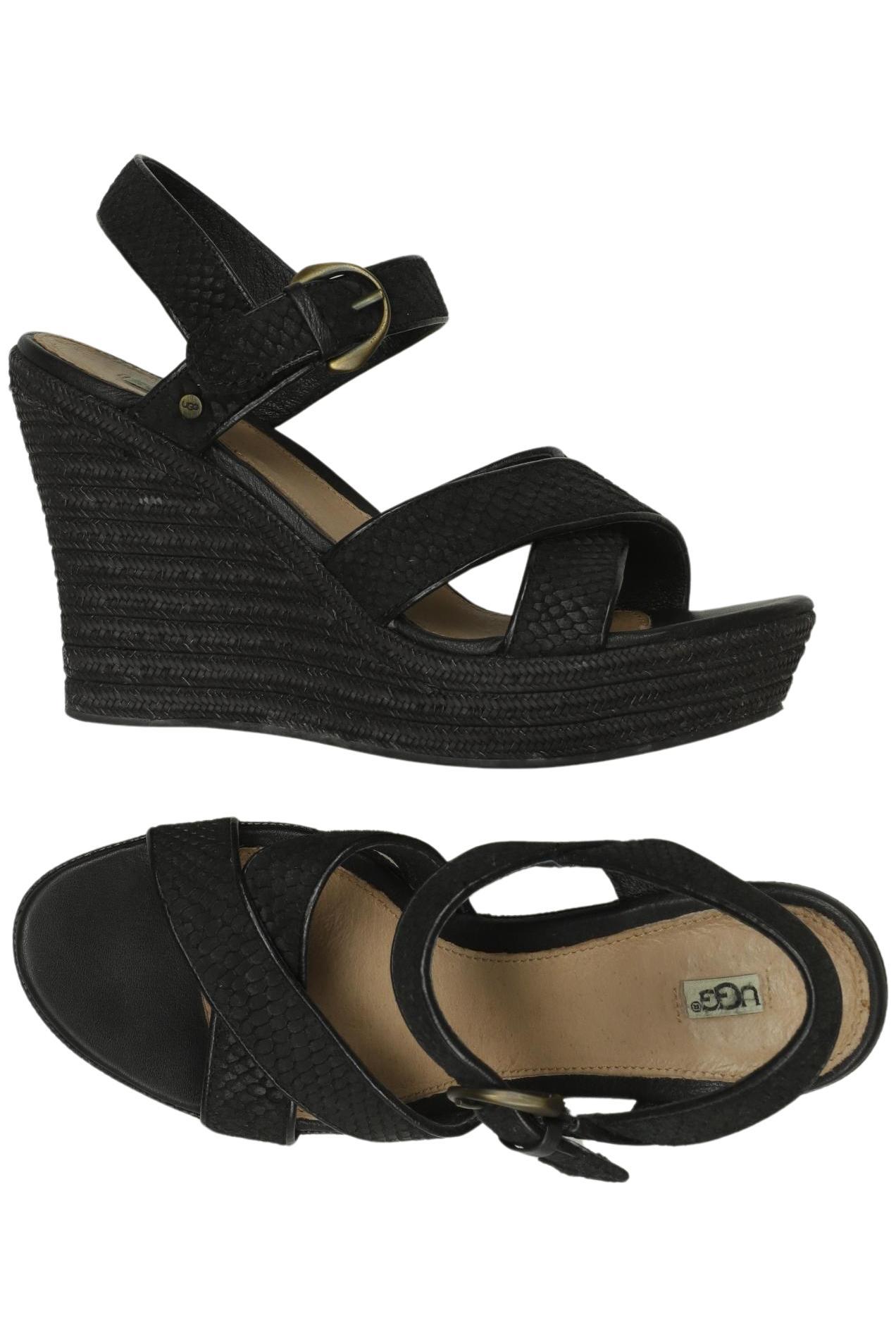 

UGG Damen Sandale, schwarz, Gr. 39