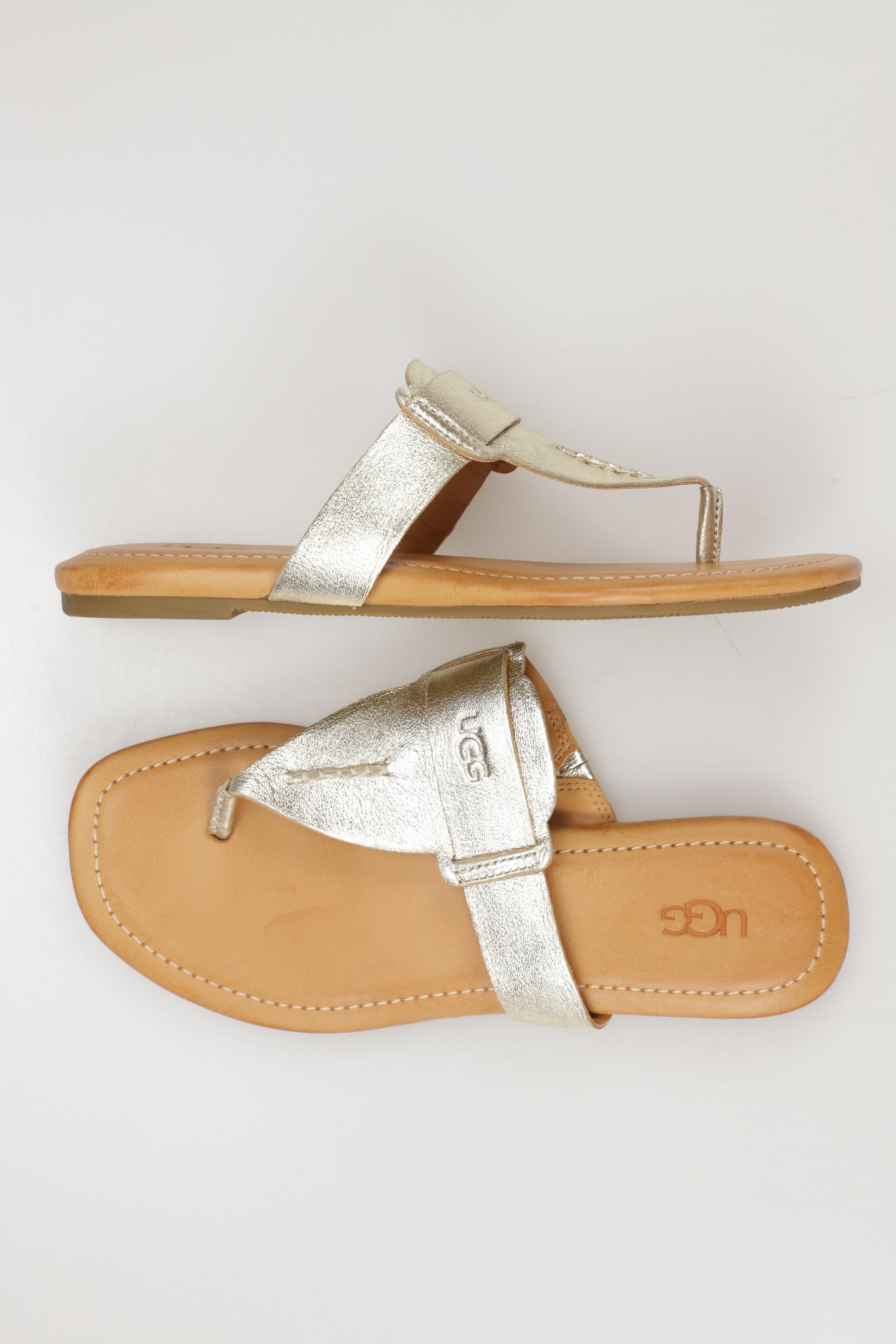 

UGG Damen Sandale, gold, Gr. 37
