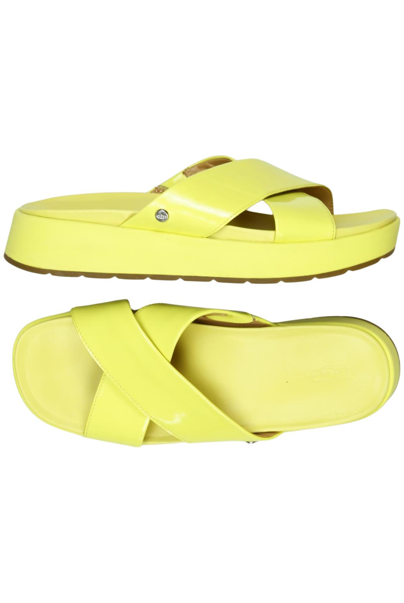 

UGG Damen Sandale, gelb, Gr. 38