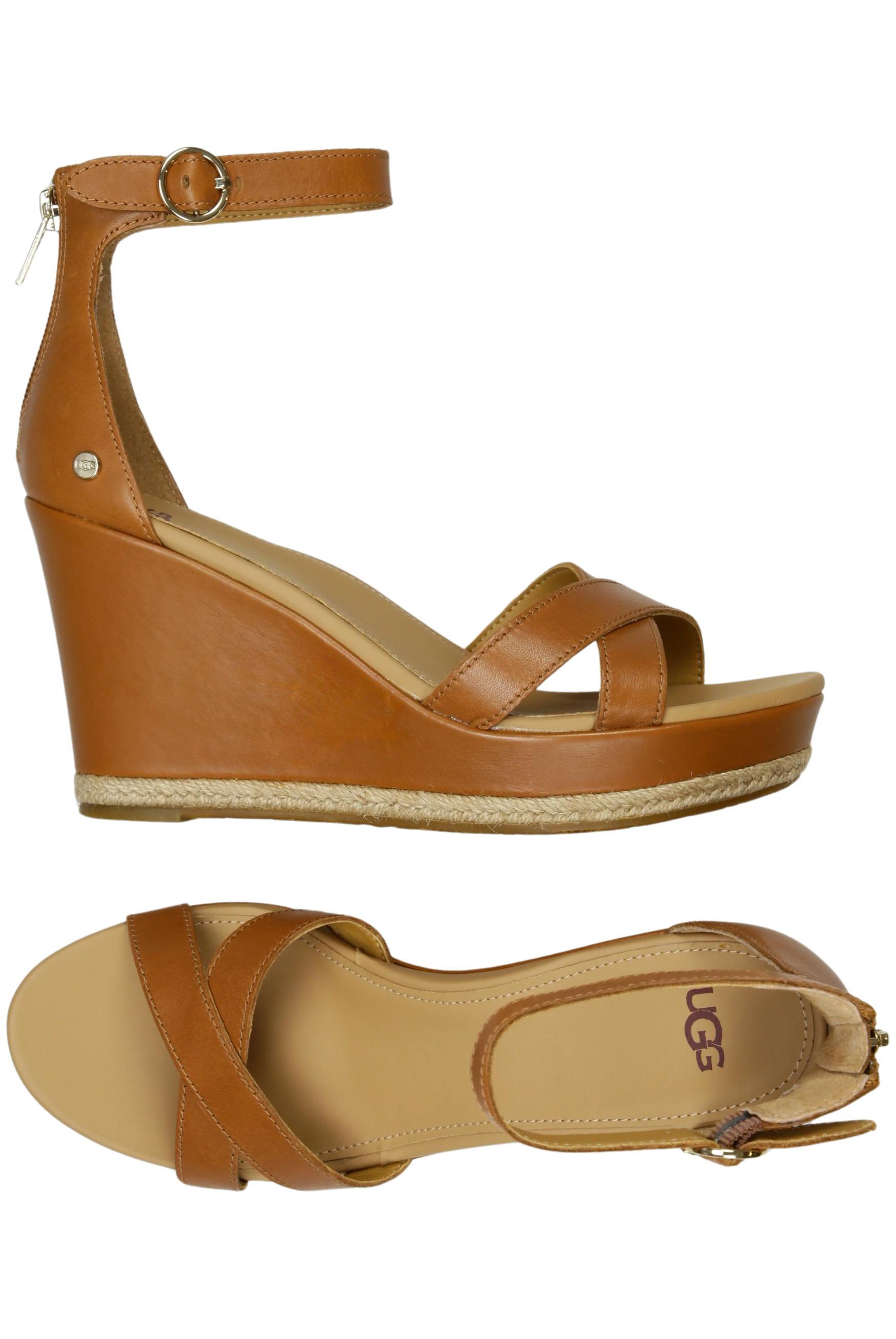 

UGG Damen Sandale, braun, Gr. 38.5