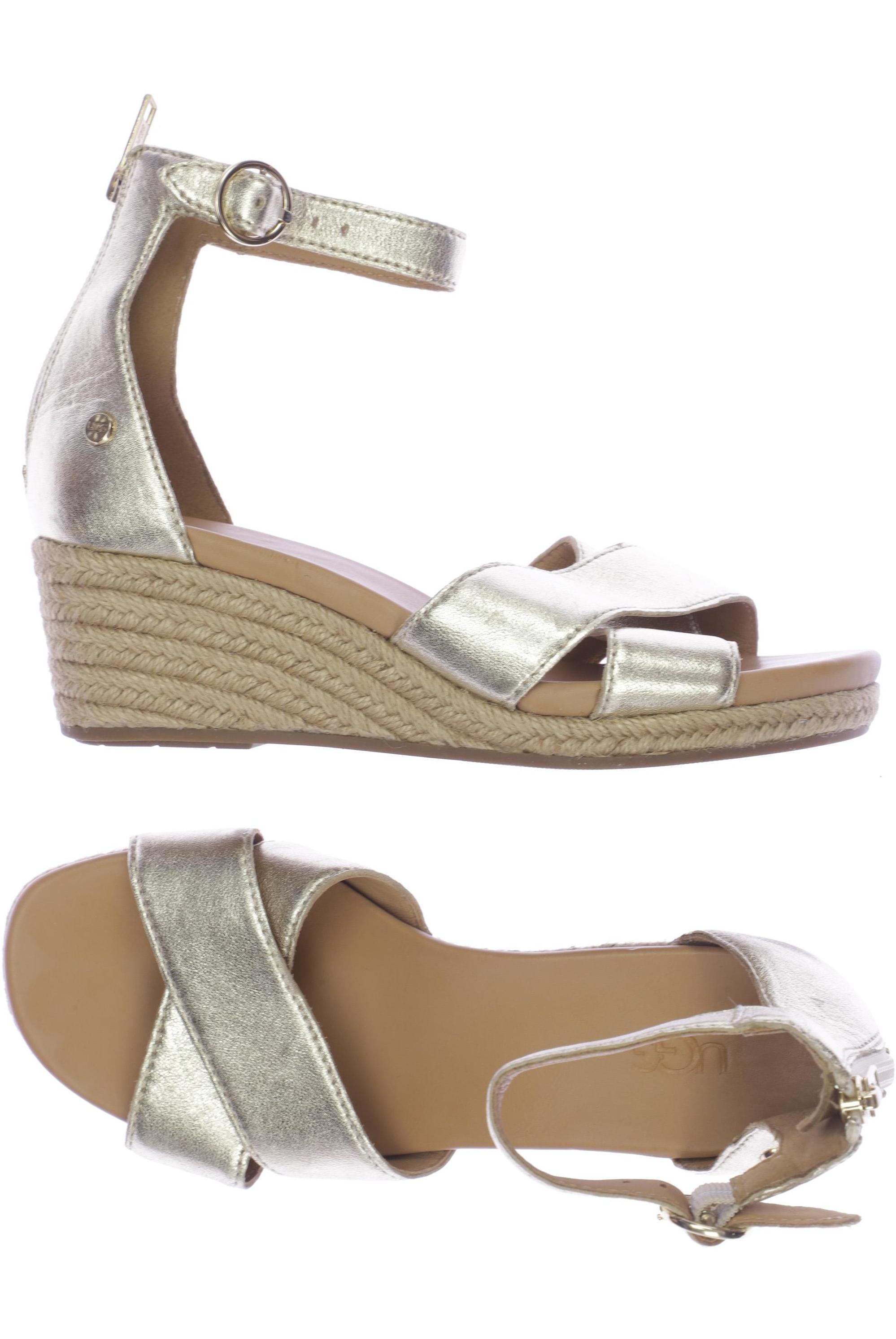 

UGG Damen Sandale, gold, Gr. 36