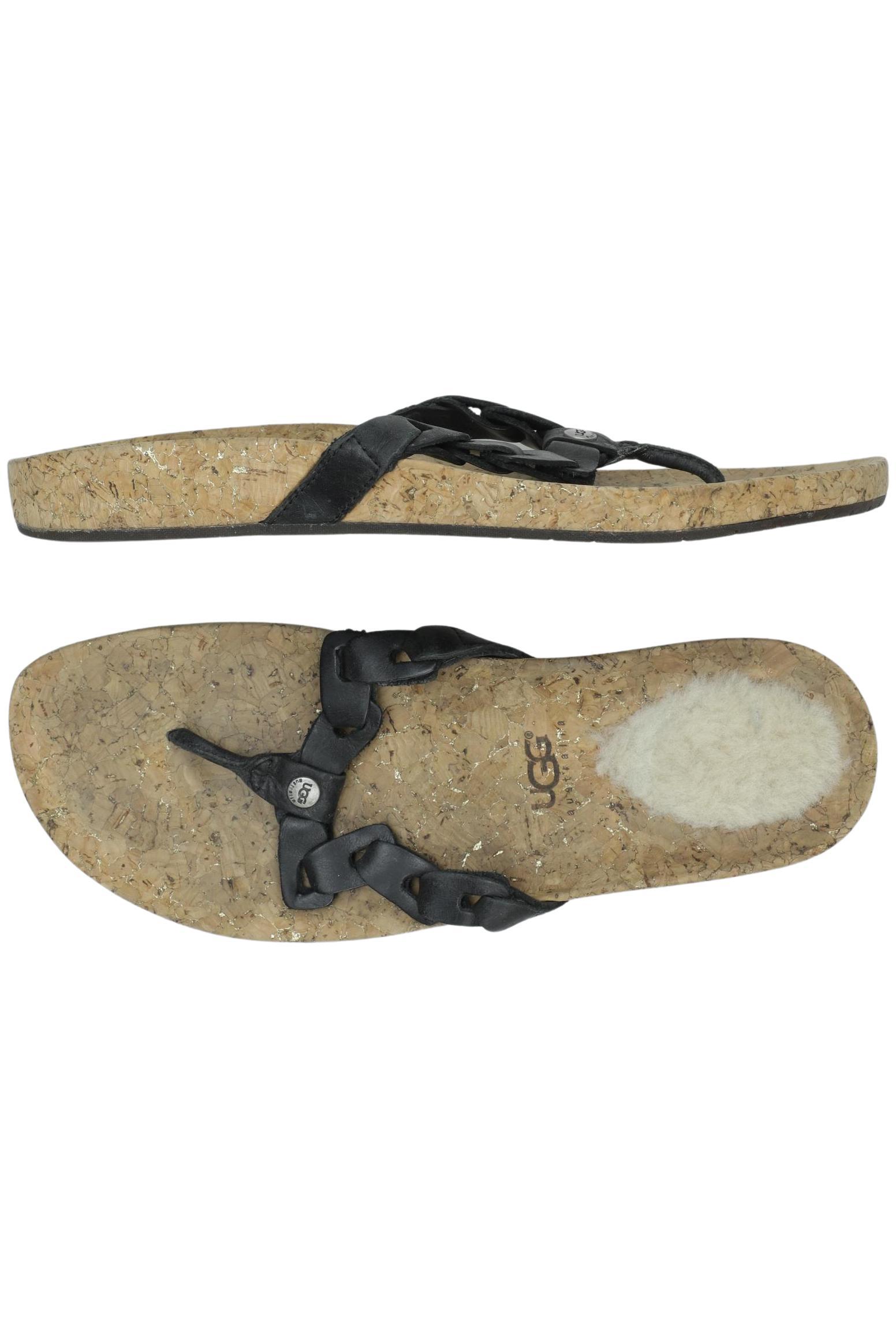 

UGG Damen Sandale, schwarz, Gr. 8