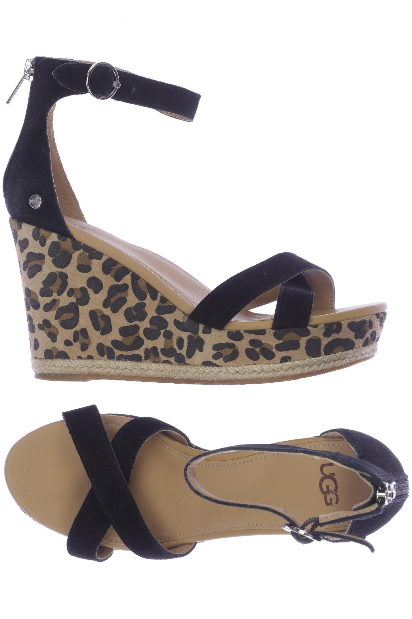 

UGG Damen Sandale, schwarz, Gr. 38