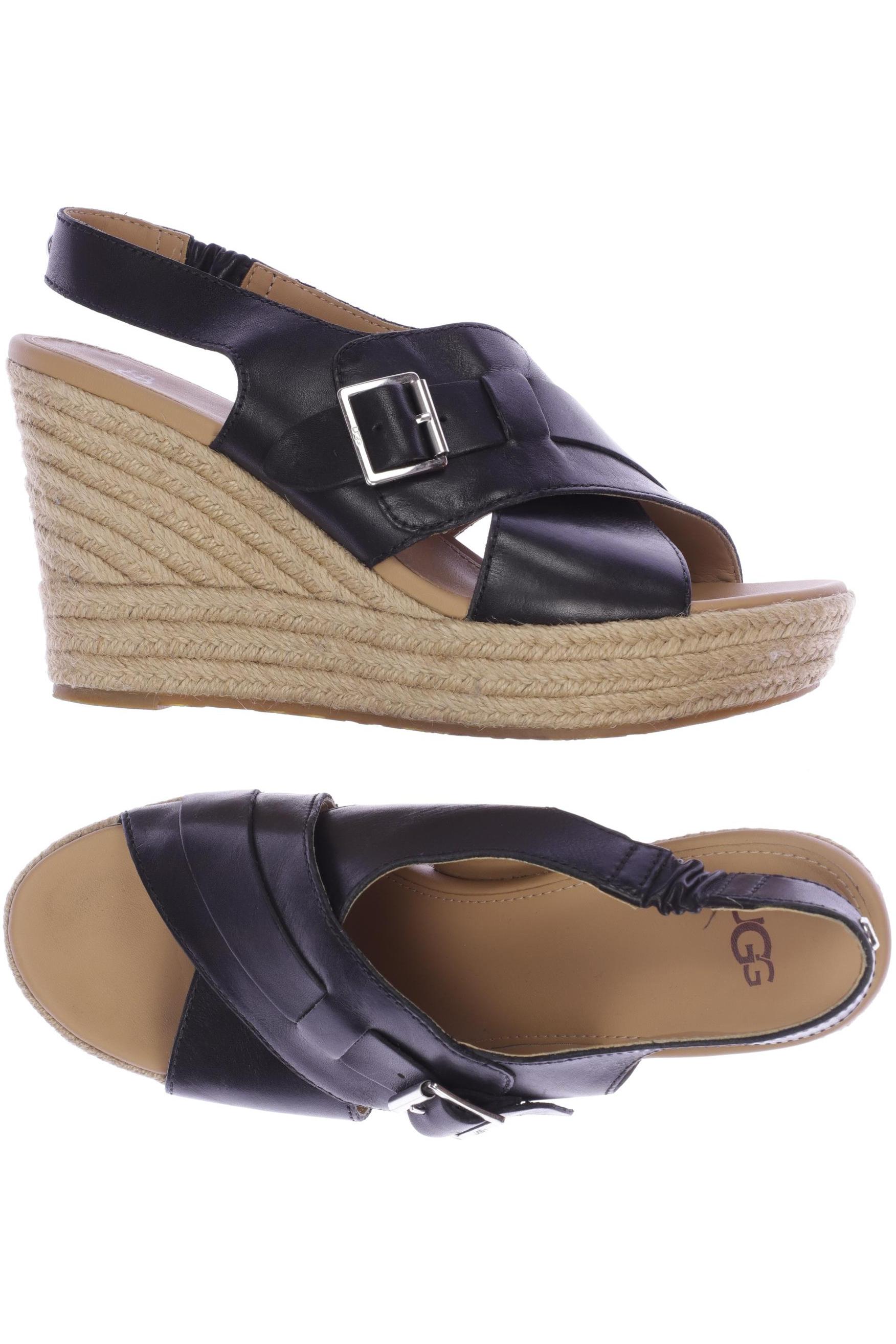 

UGG Damen Sandale, schwarz, Gr. 40