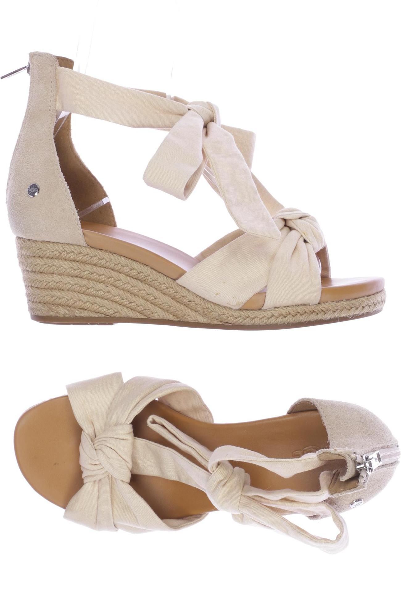

UGG Damen Sandale, beige, Gr. 37