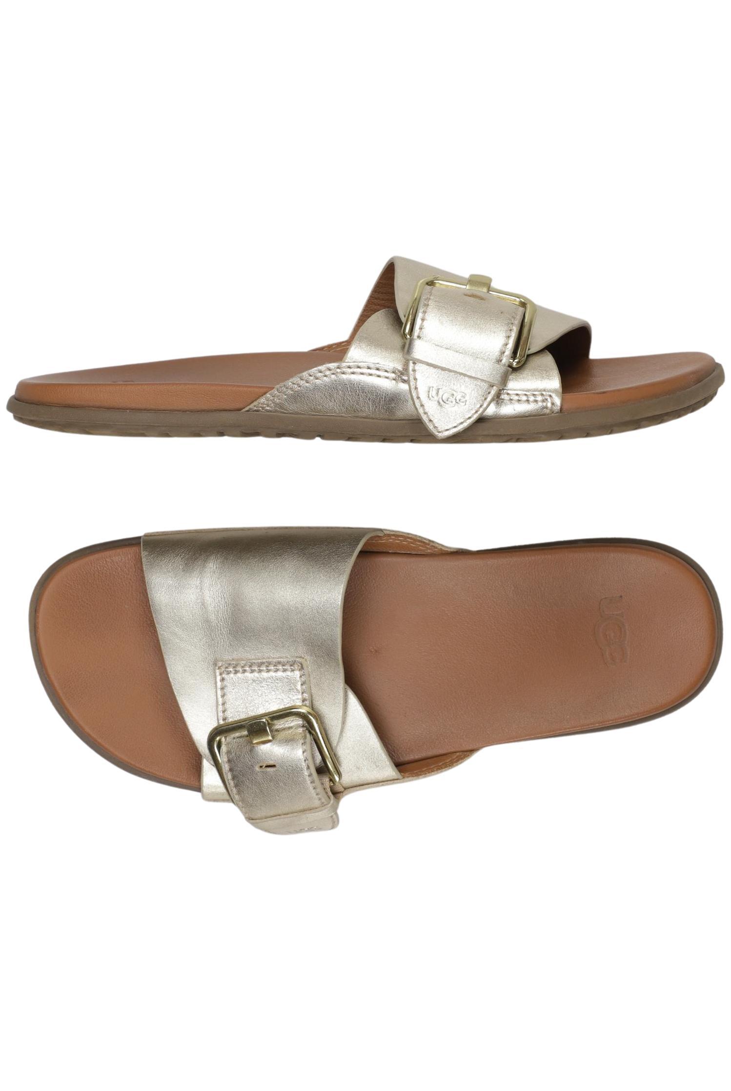 

UGG Damen Sandale, gold, Gr. 38