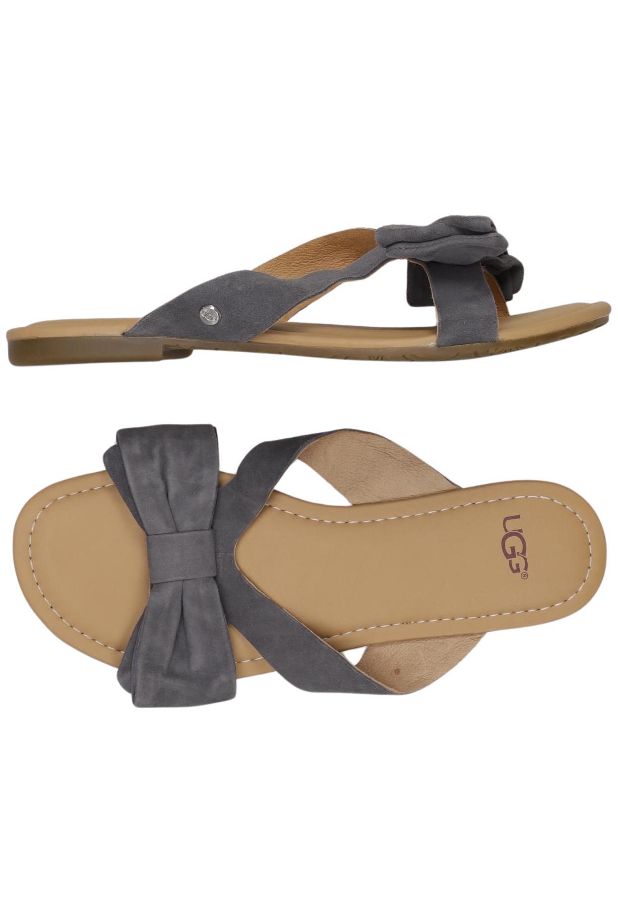 

UGG Damen Sandale, grau, Gr. 38