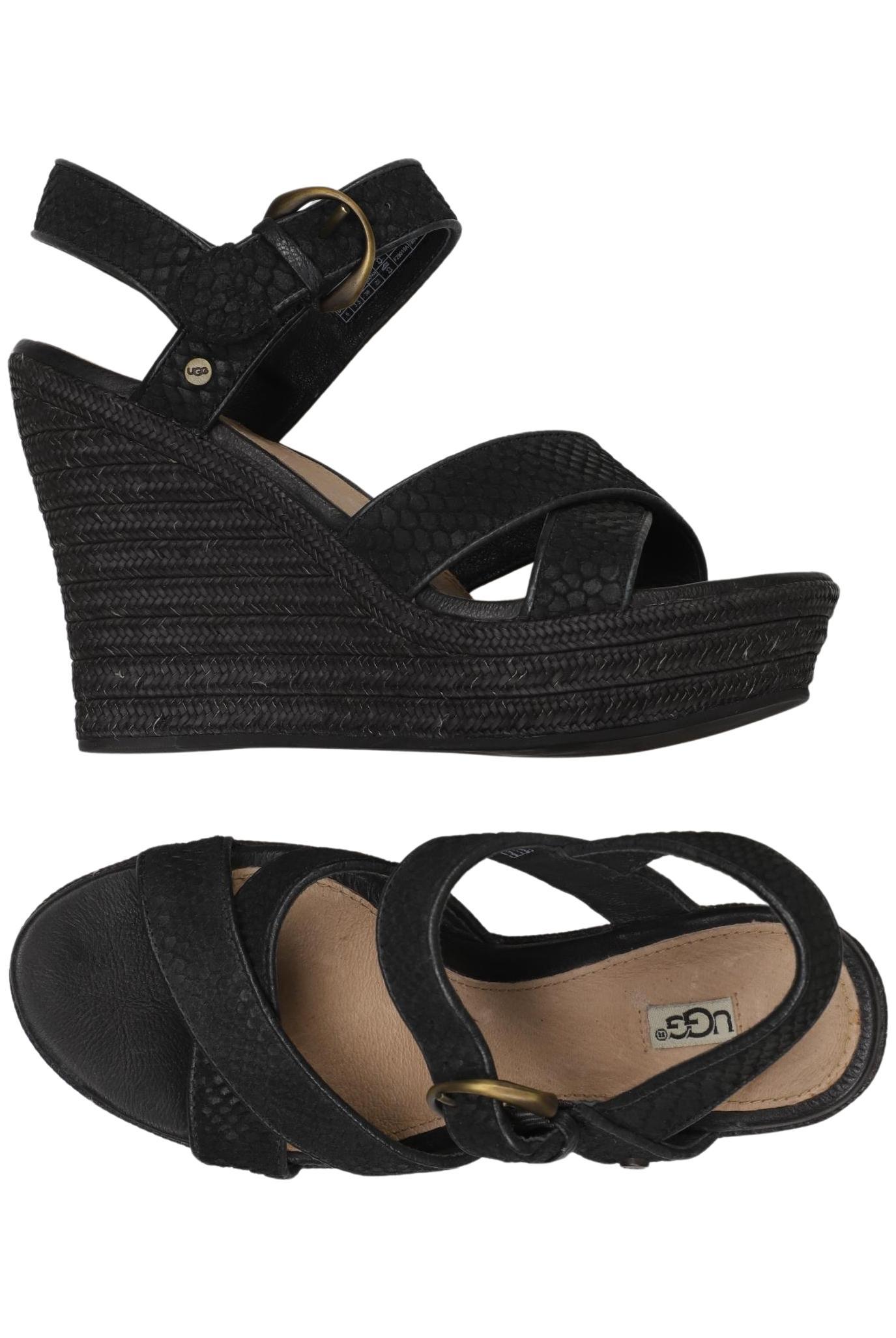 

UGG Damen Sandale, schwarz, Gr. 36