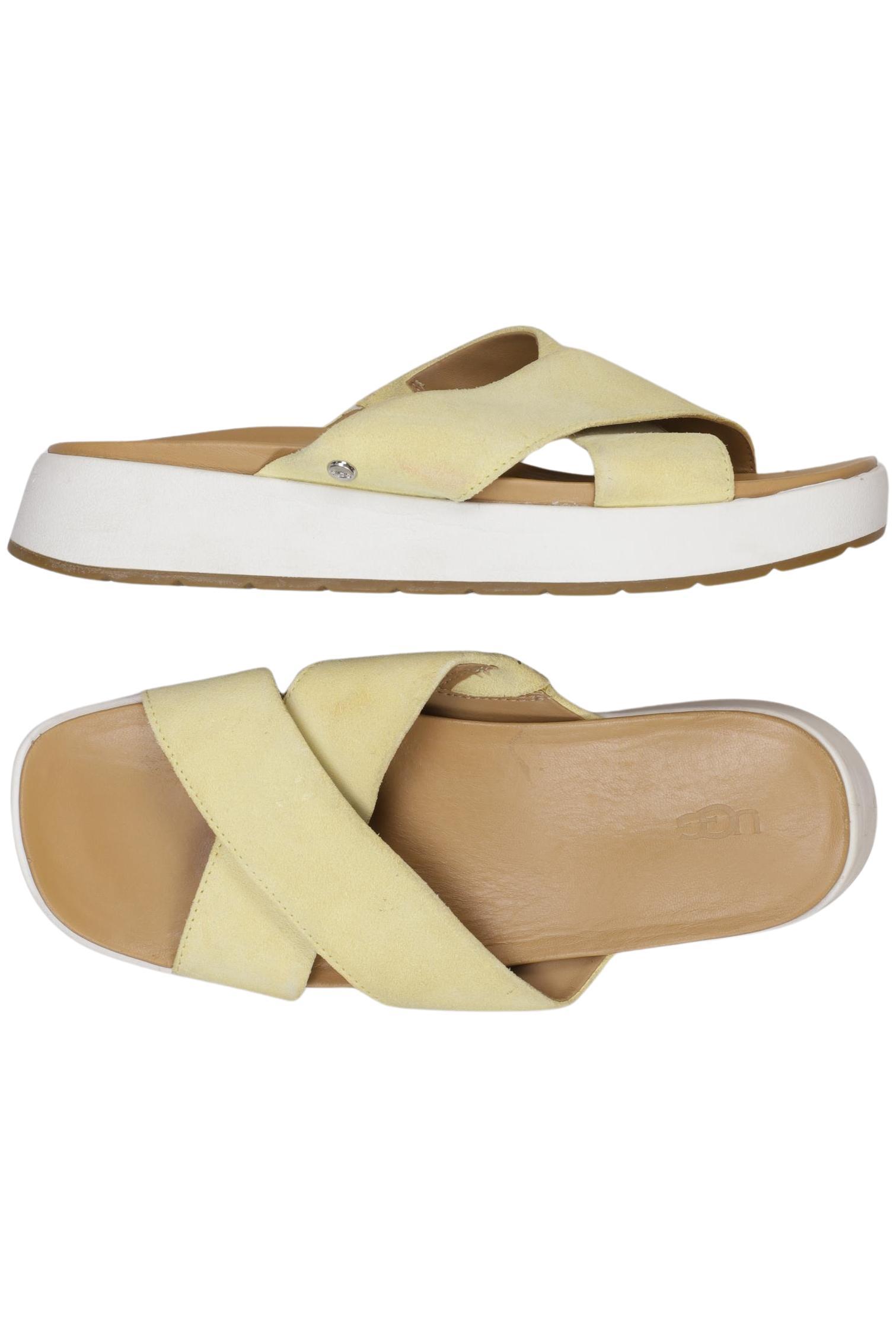 

UGG Damen Sandale, gelb, Gr. 39