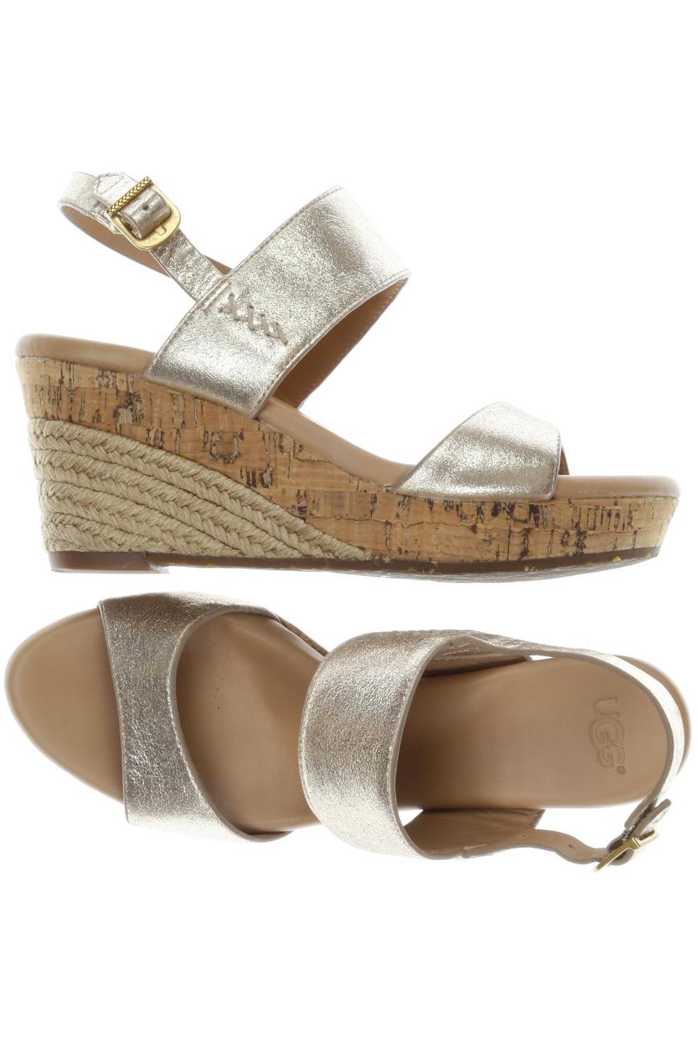 

UGG Damen Sandale, gold, Gr. 37