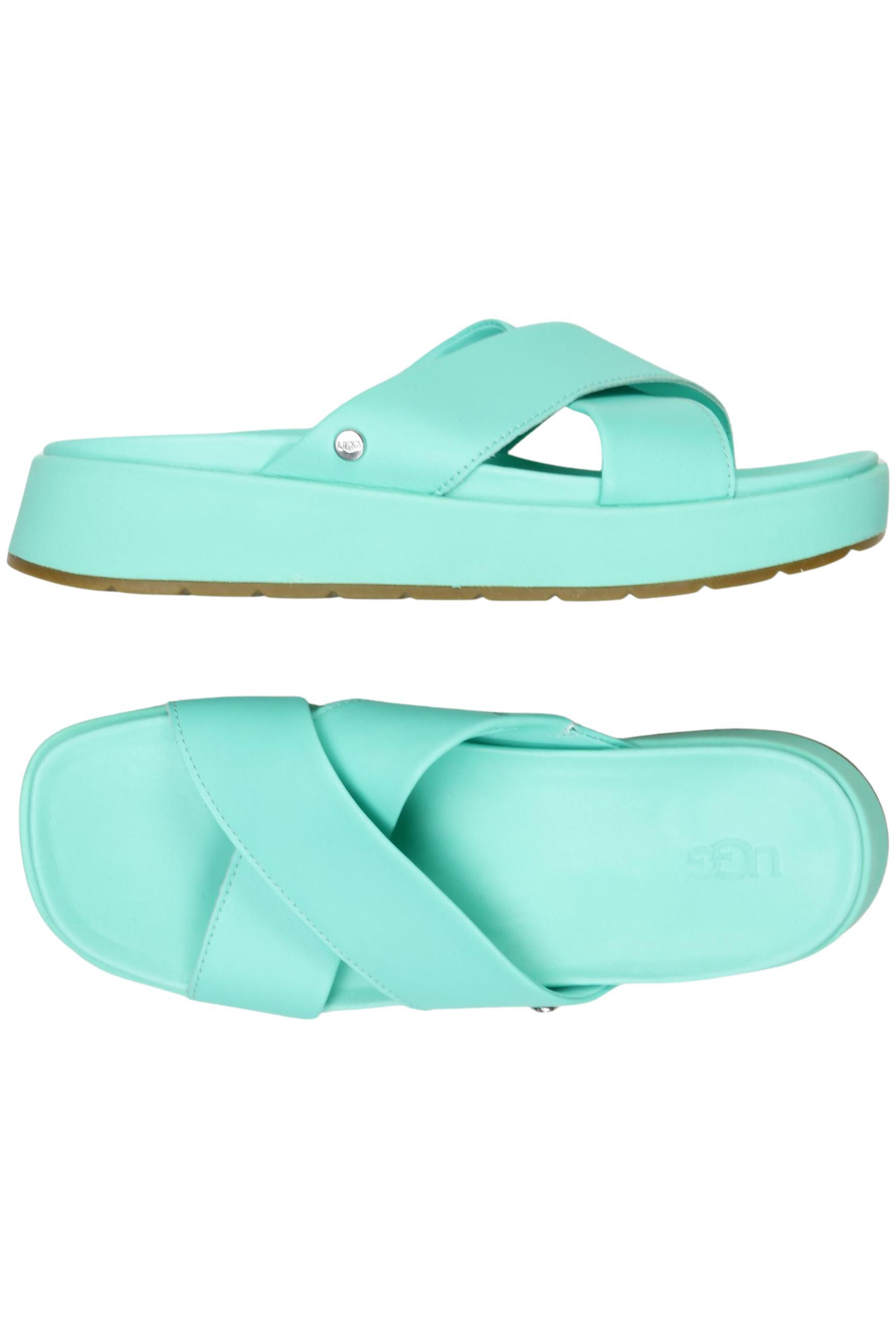 

UGG Damen Sandale, türkis, Gr. 37