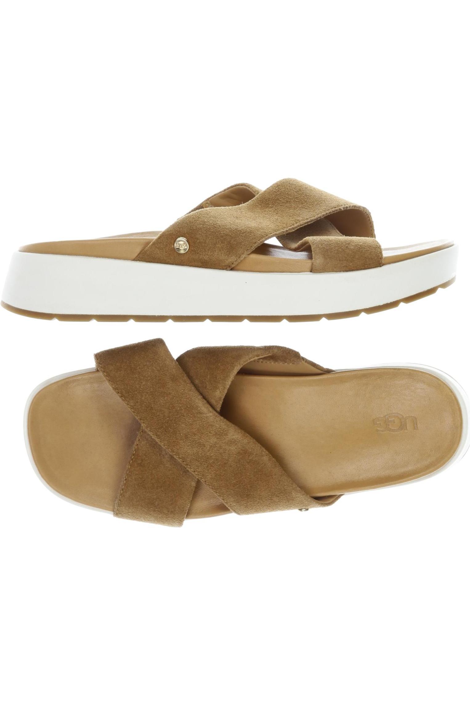

UGG Damen Sandale, beige, Gr. 38
