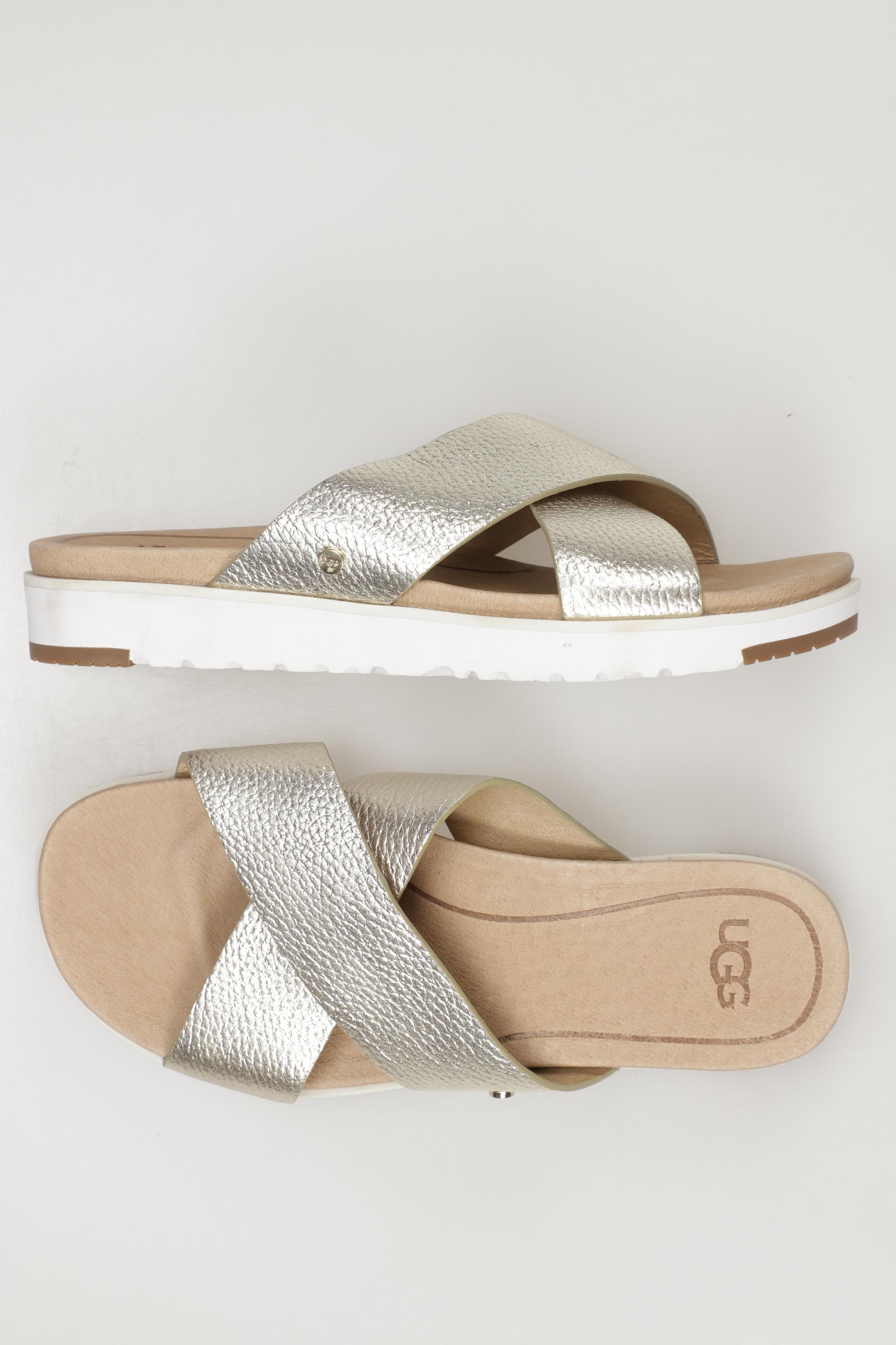 

UGG Damen Sandale, gold, Gr. 36