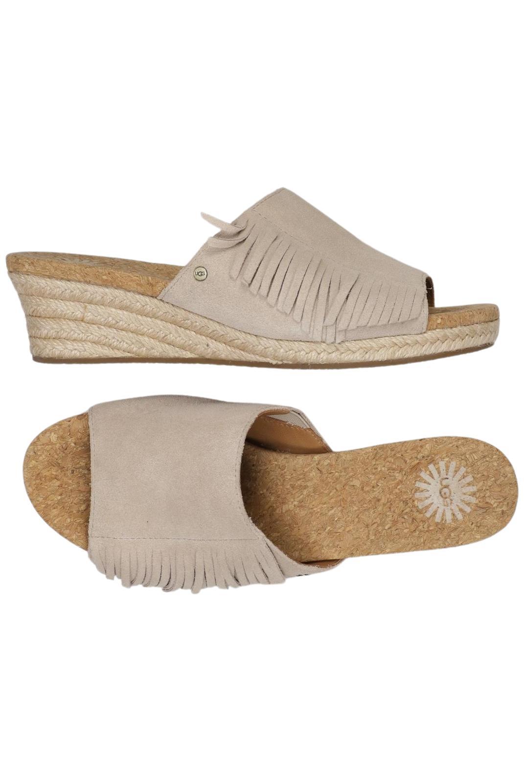 

UGG Damen Sandale, beige, Gr. 38