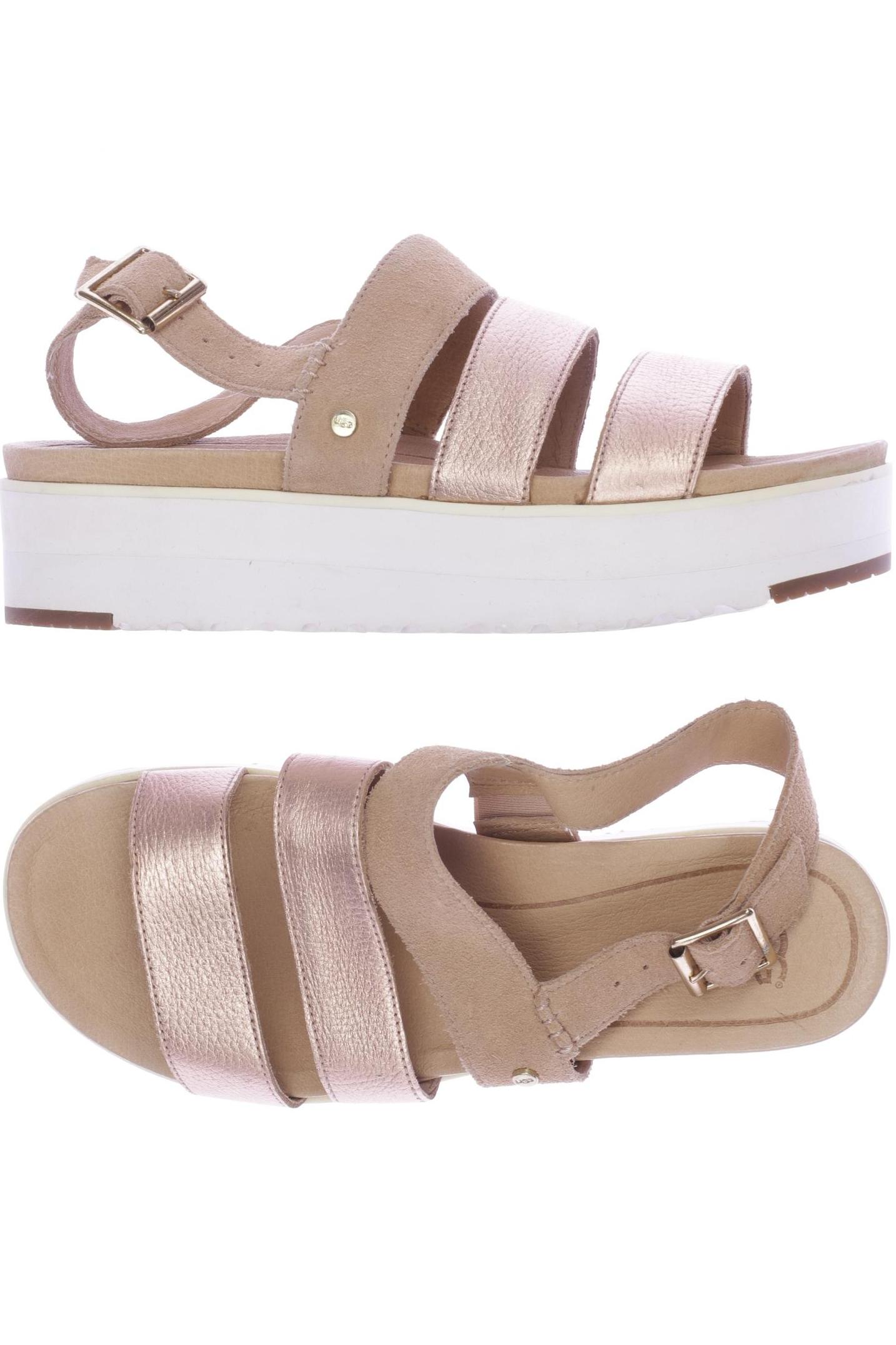

UGG Damen Sandale, beige, Gr. 38