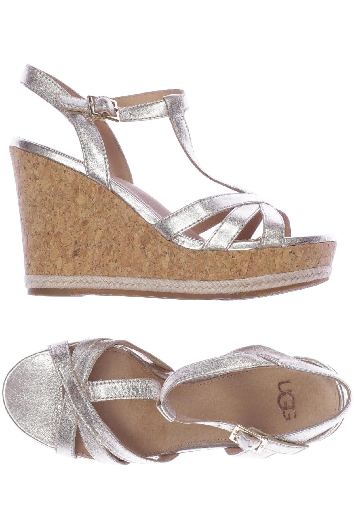 

UGG Damen Sandale, gold, Gr. 37