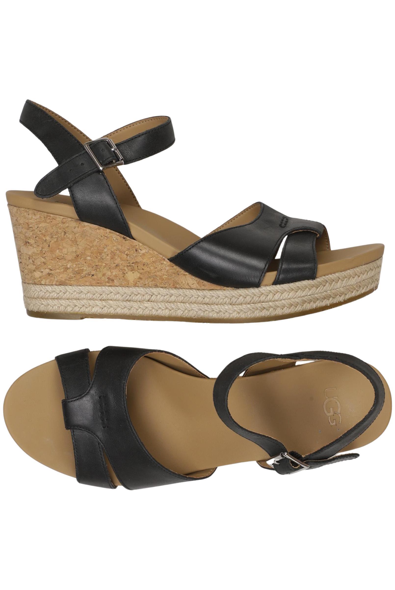 

UGG Damen Sandale, schwarz, Gr. 39.5