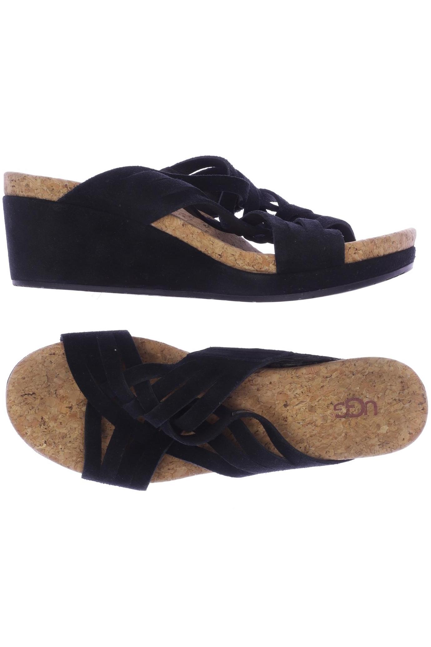 

UGG Damen Sandale, schwarz, Gr. 40