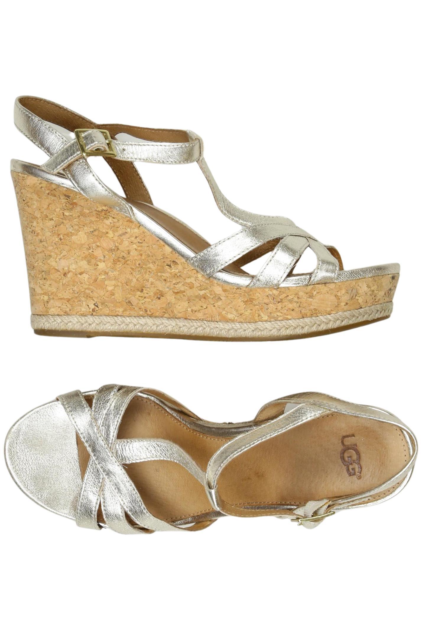 

UGG Damen Sandale, silber, Gr. 38