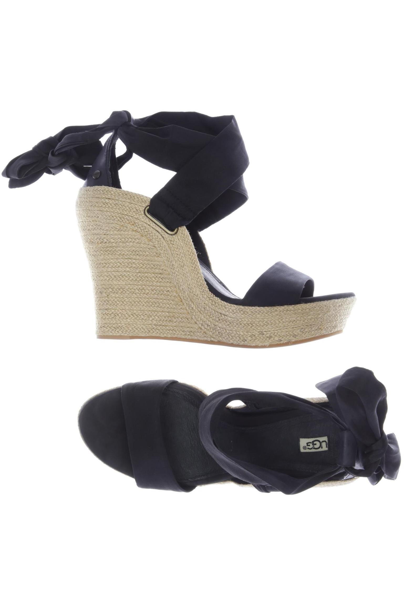 

UGG Damen Sandale, schwarz, Gr. 38