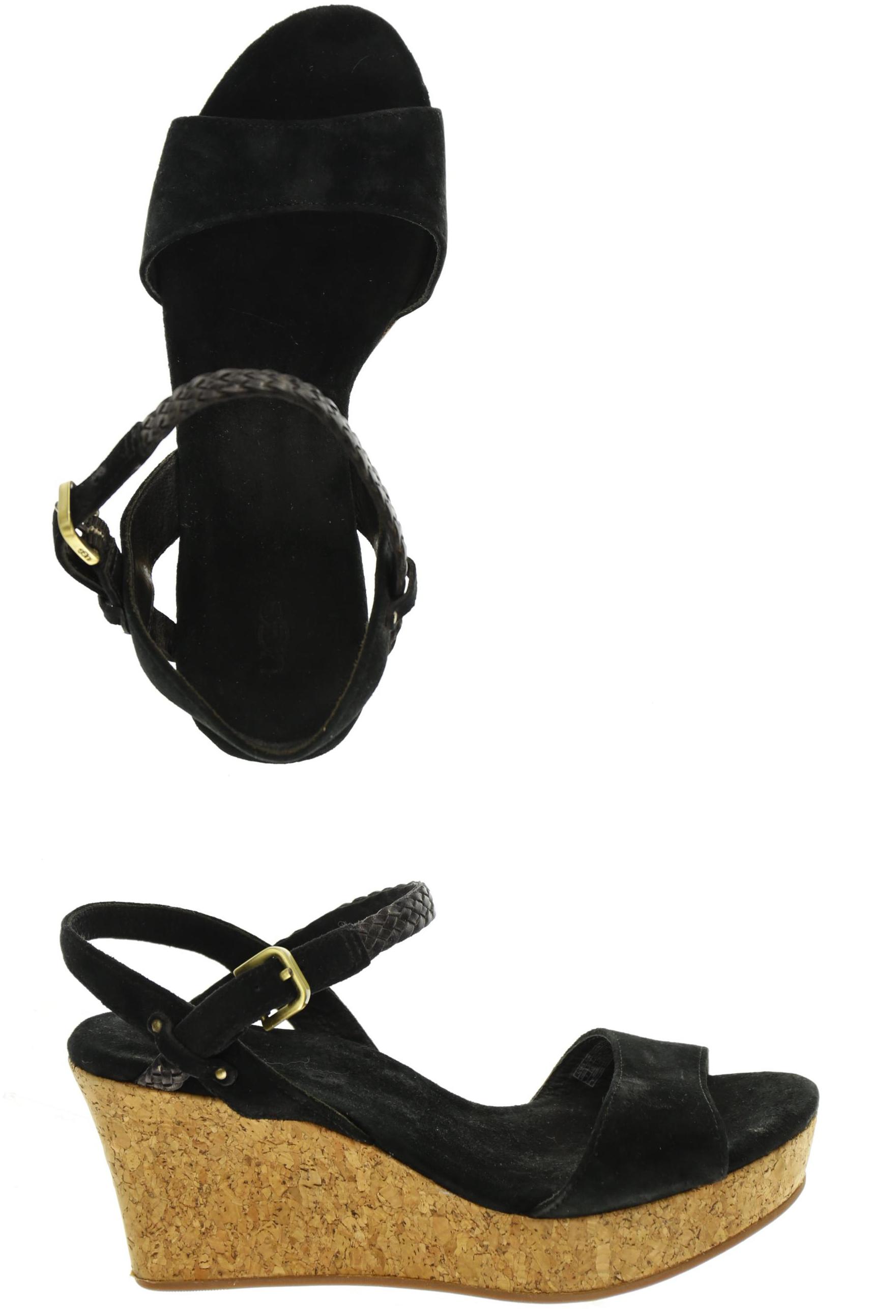 

UGG Damen Sandale, schwarz, Gr. 38