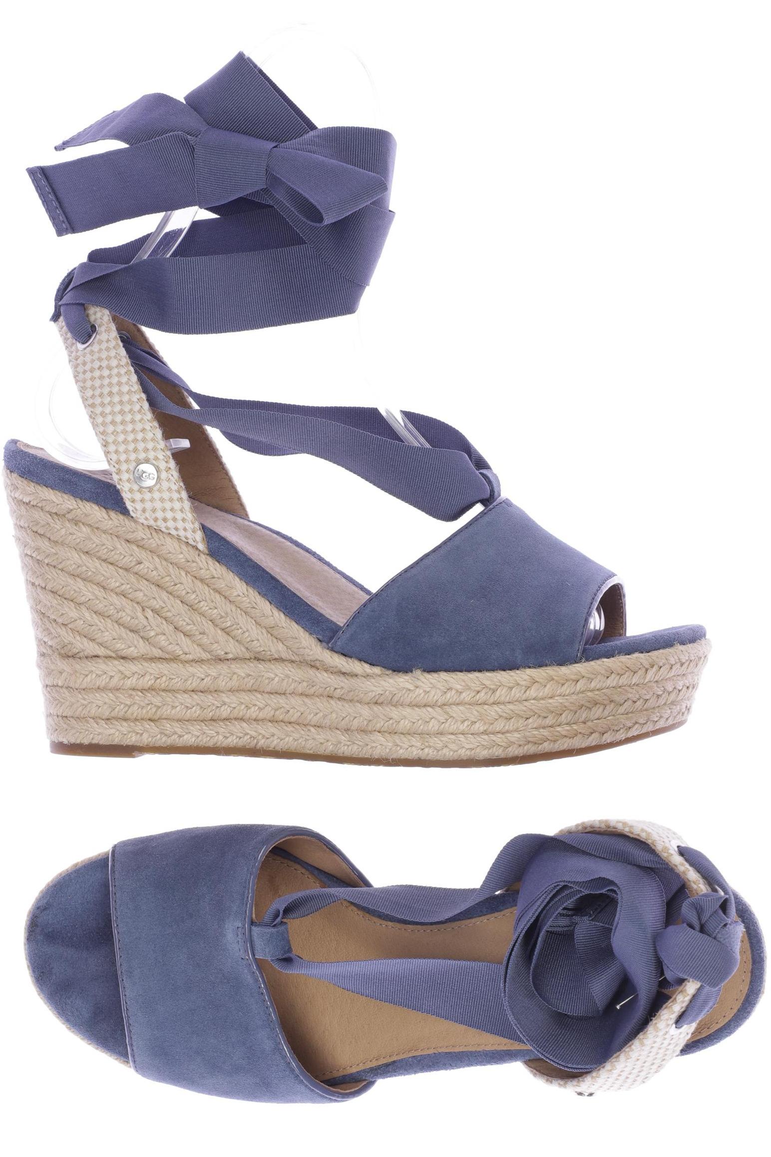 

UGG Damen Sandale, blau, Gr. 39