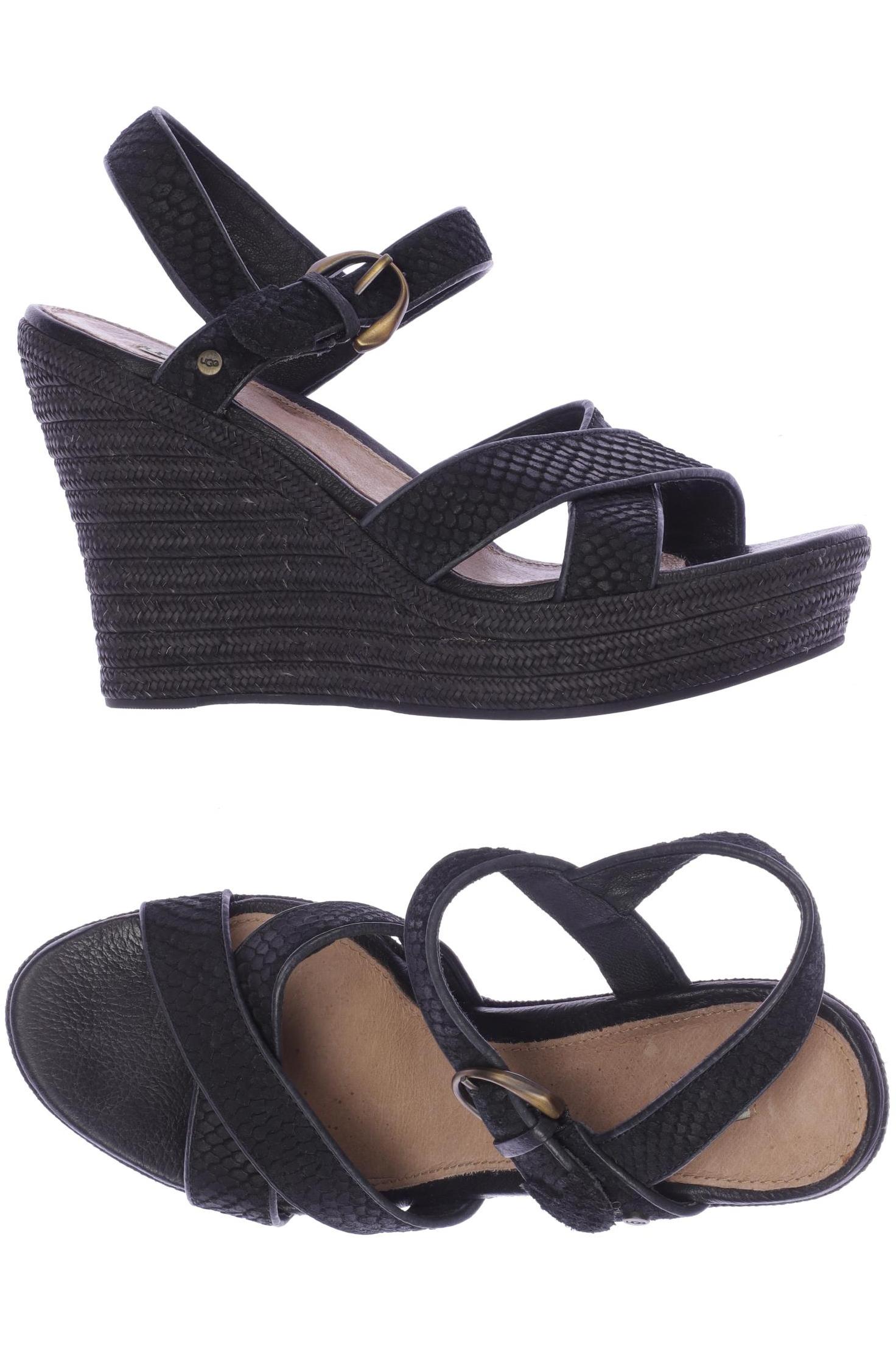 

UGG Damen Sandale, schwarz, Gr. 39