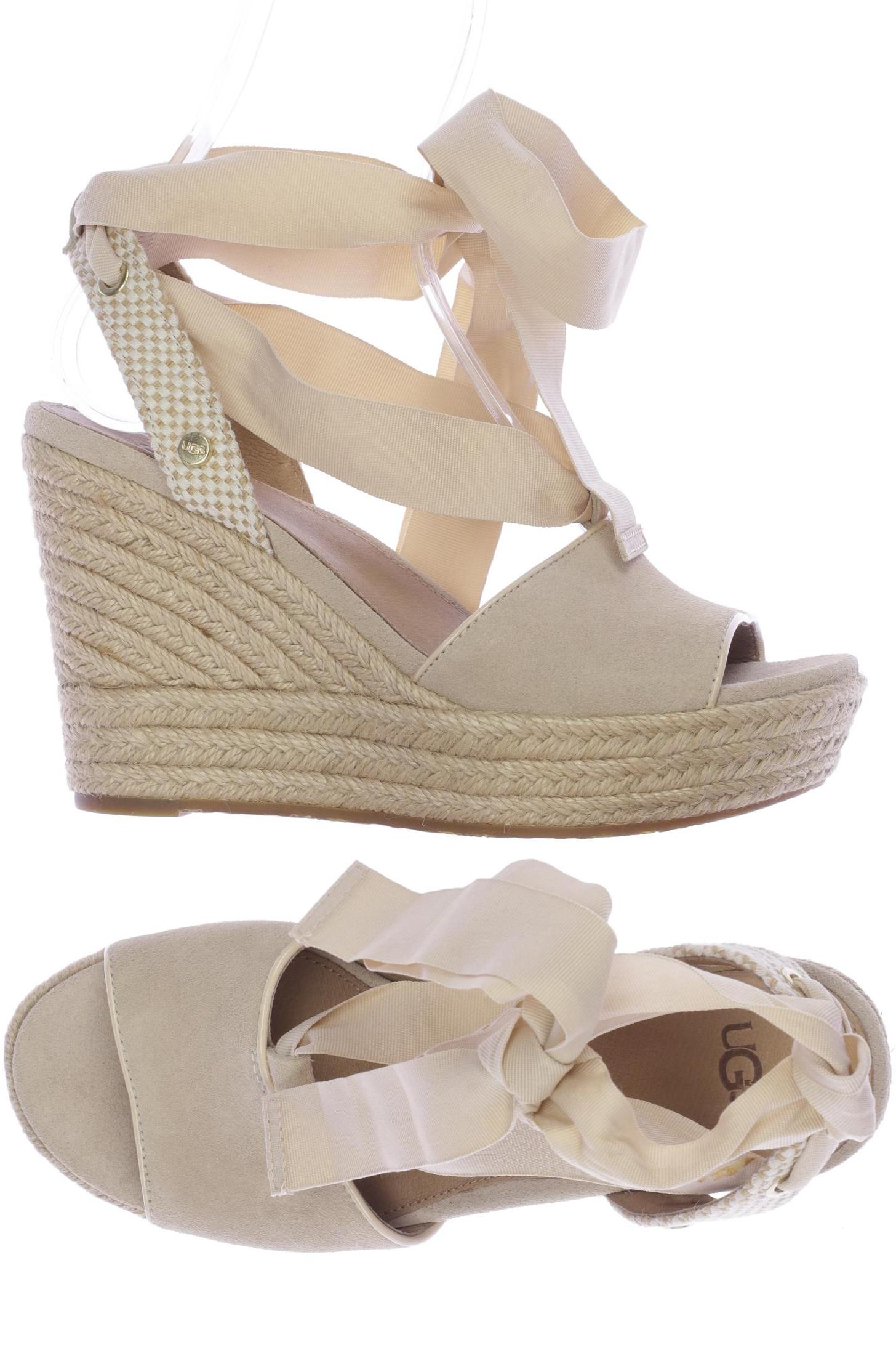 

UGG Damen Sandale, beige, Gr. 37