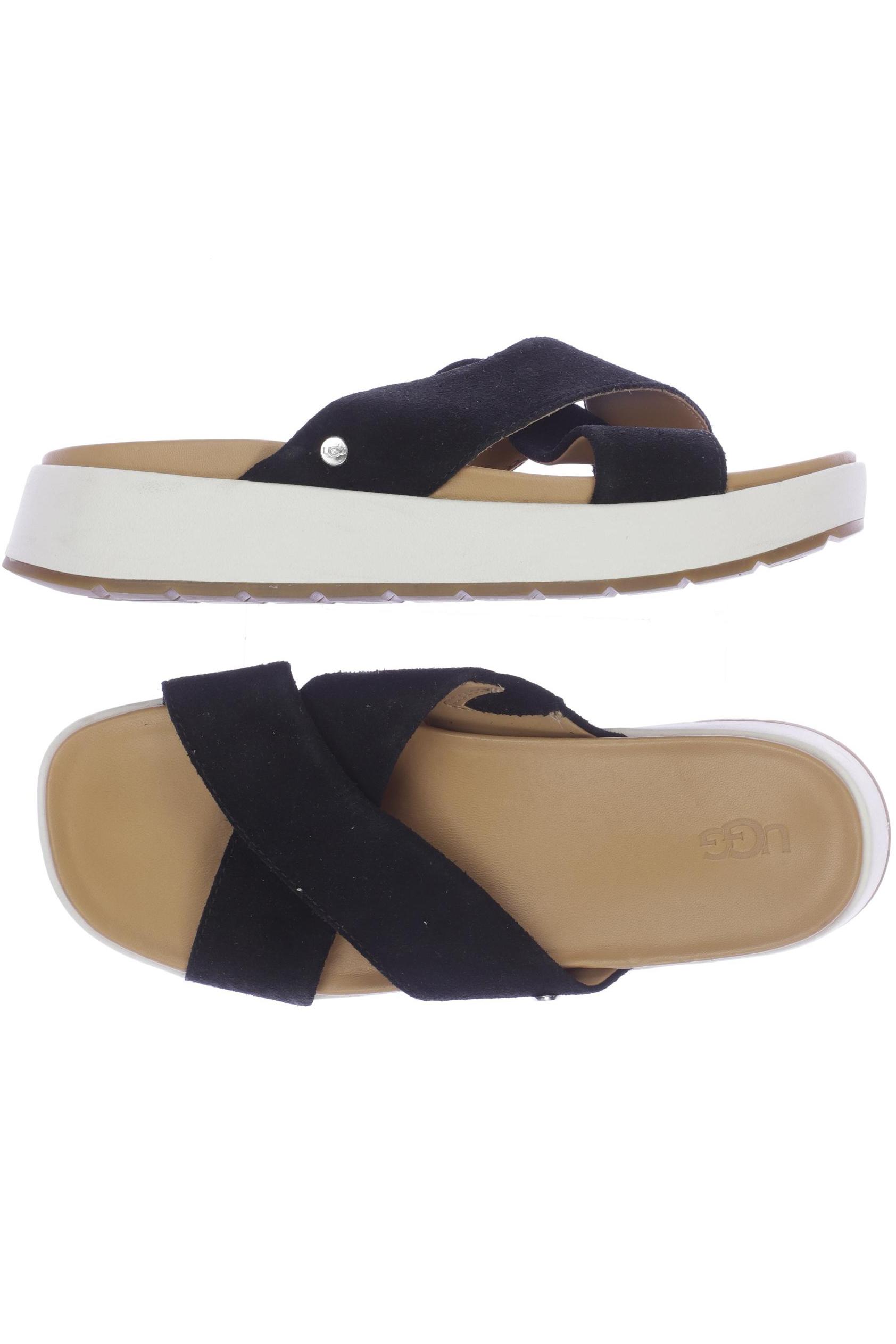 

UGG Damen Sandale, schwarz, Gr. 38