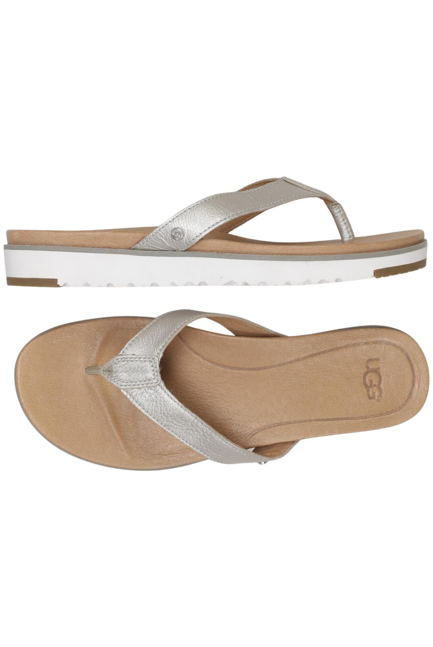 

UGG Damen Sandale, silber, Gr. 38