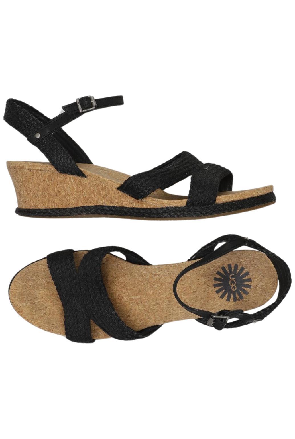 

UGG Damen Sandale, schwarz, Gr. 40
