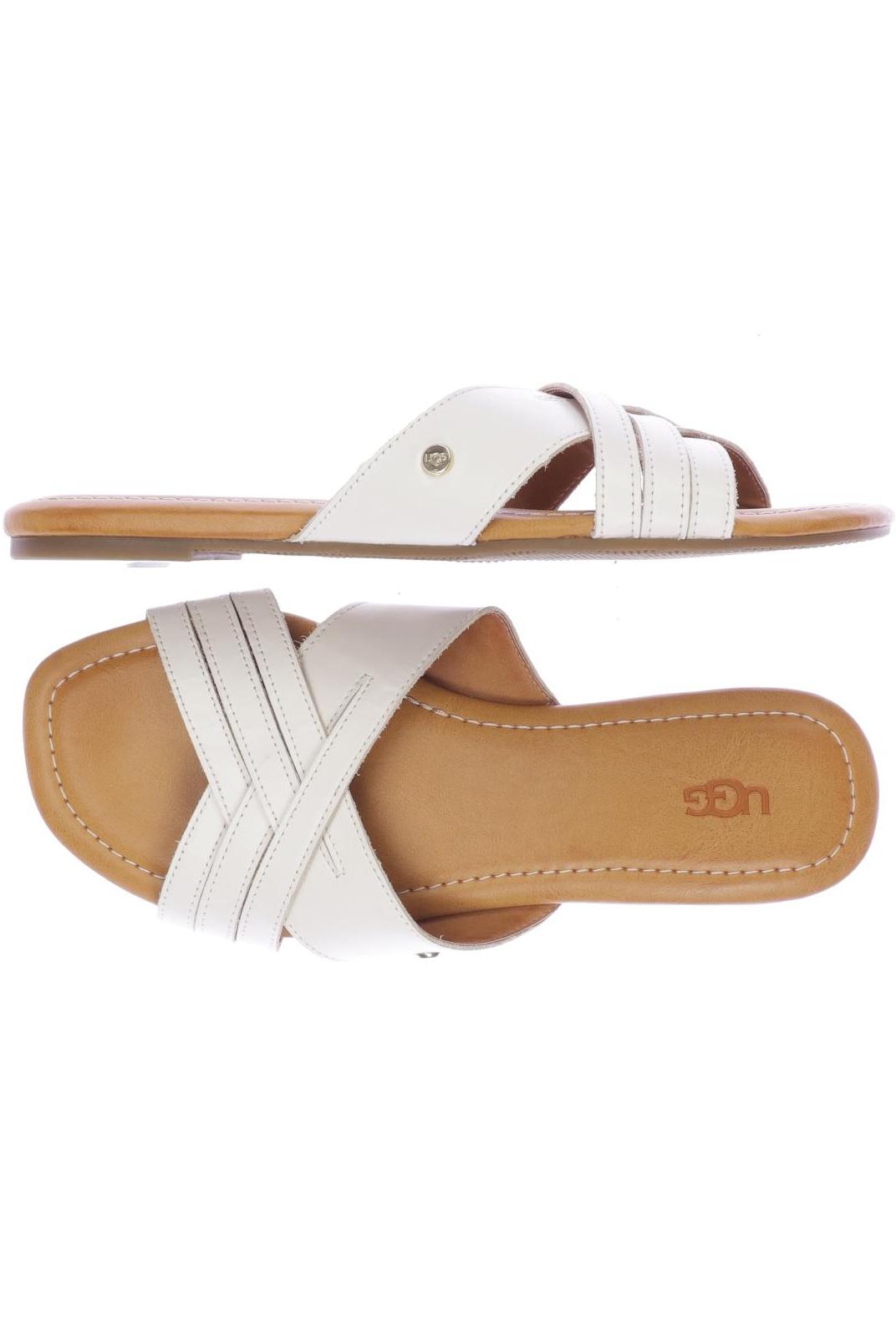 

UGG Damen Sandale, cremeweiß, Gr. 39