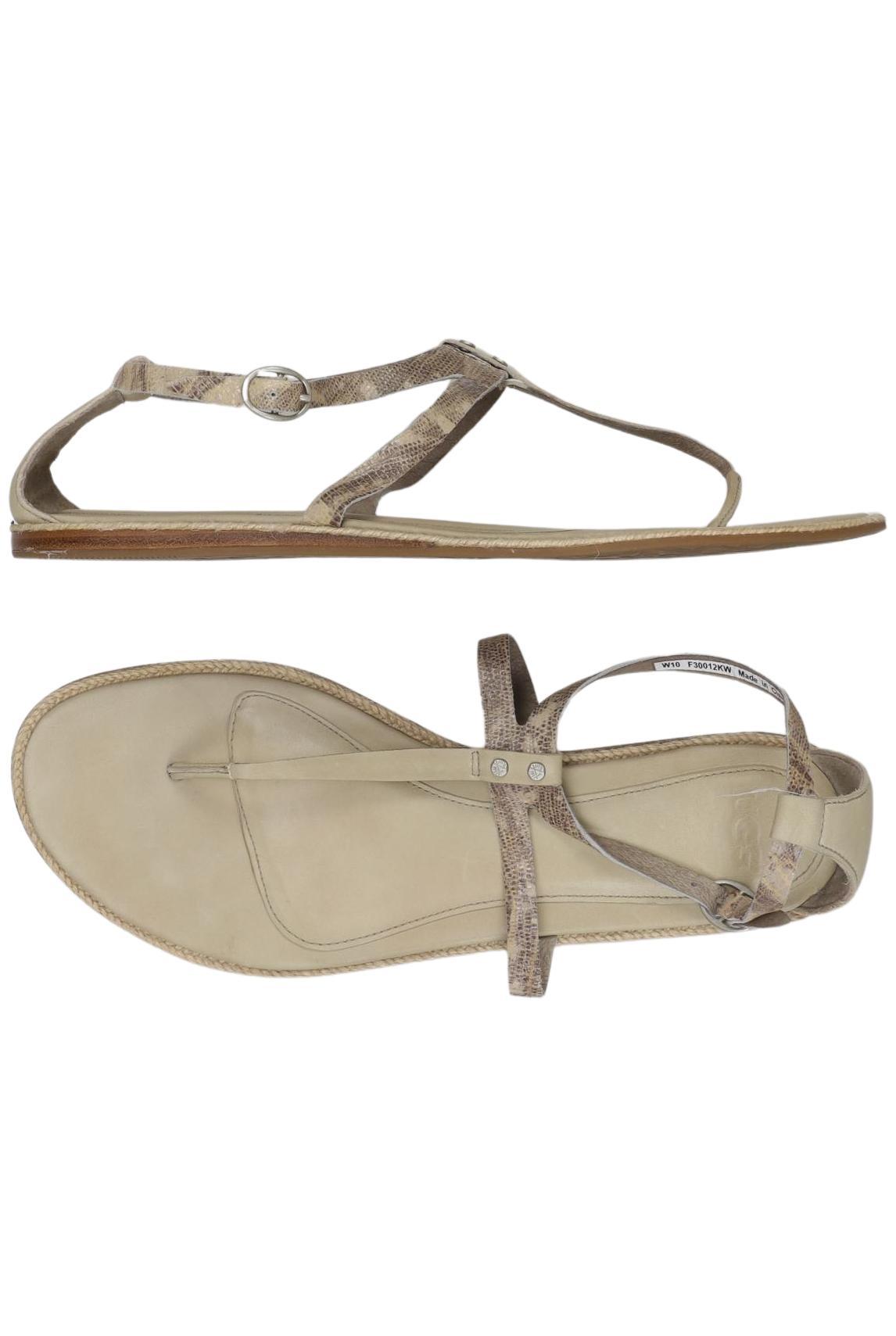 

UGG Damen Sandale, beige, Gr. 10