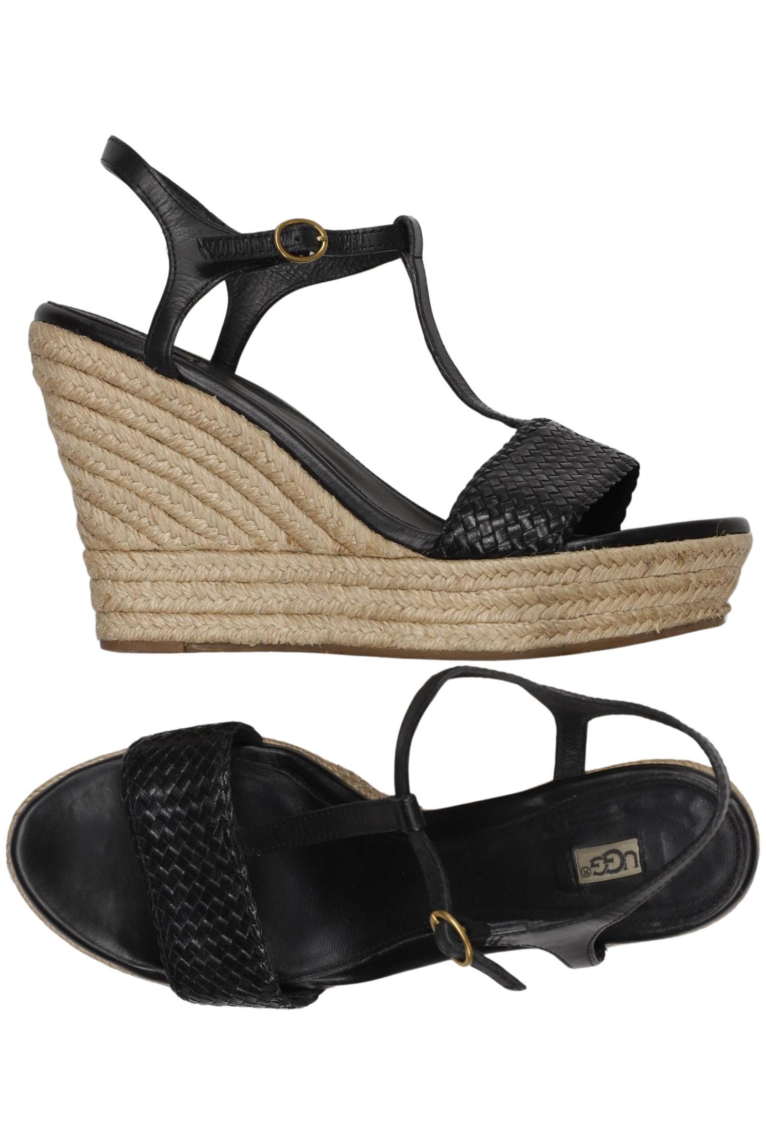 

UGG Damen Sandale, schwarz, Gr. 9