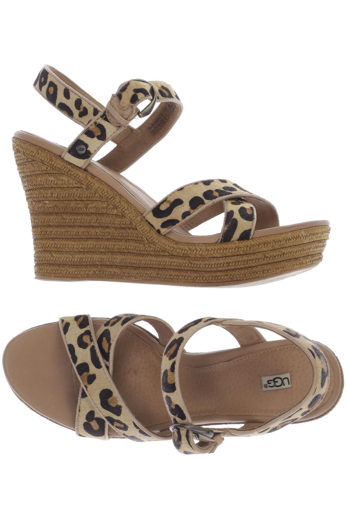 

UGG Damen Sandale, beige, Gr. 41