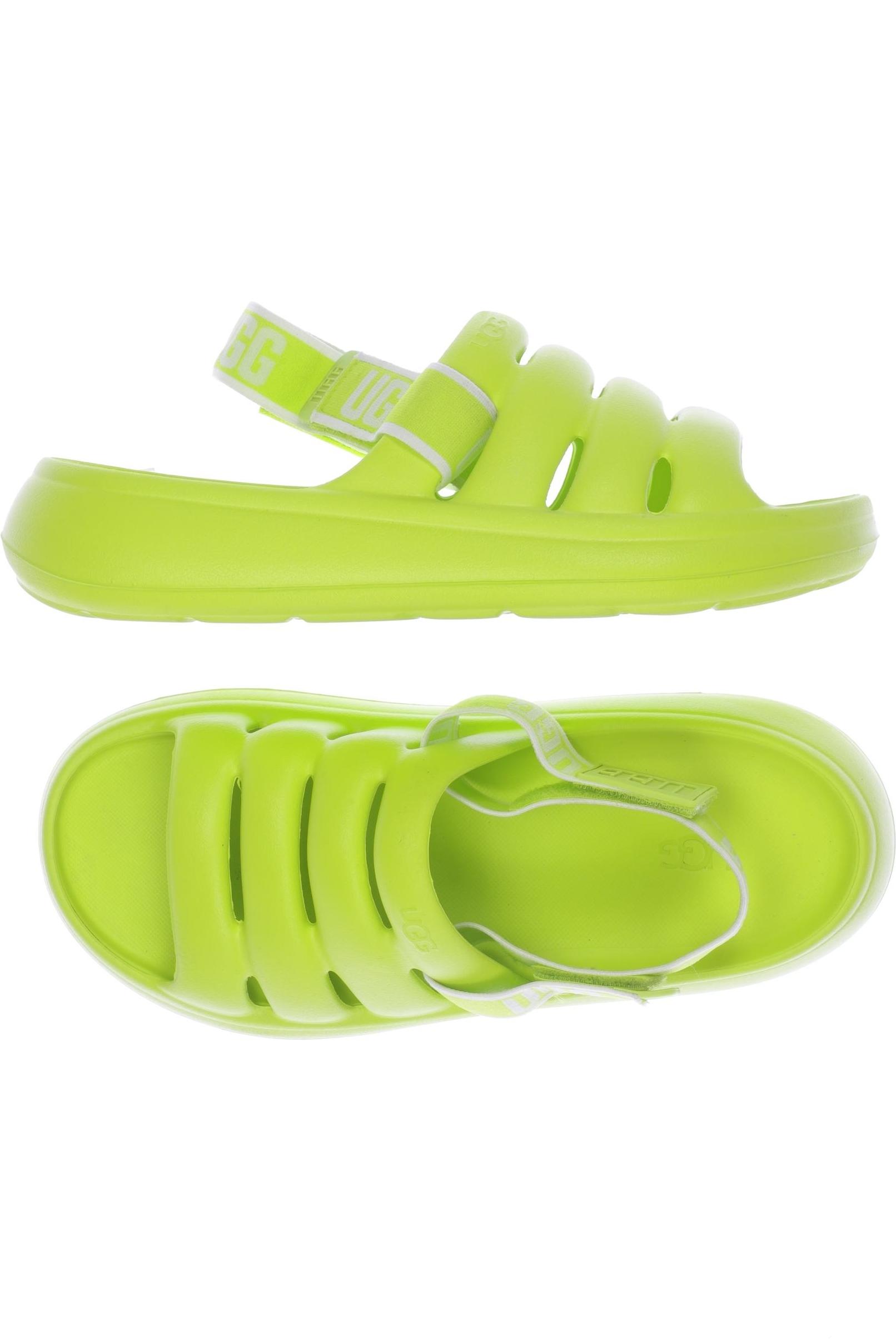 

UGG Damen Sandale, hellgrün, Gr. 9