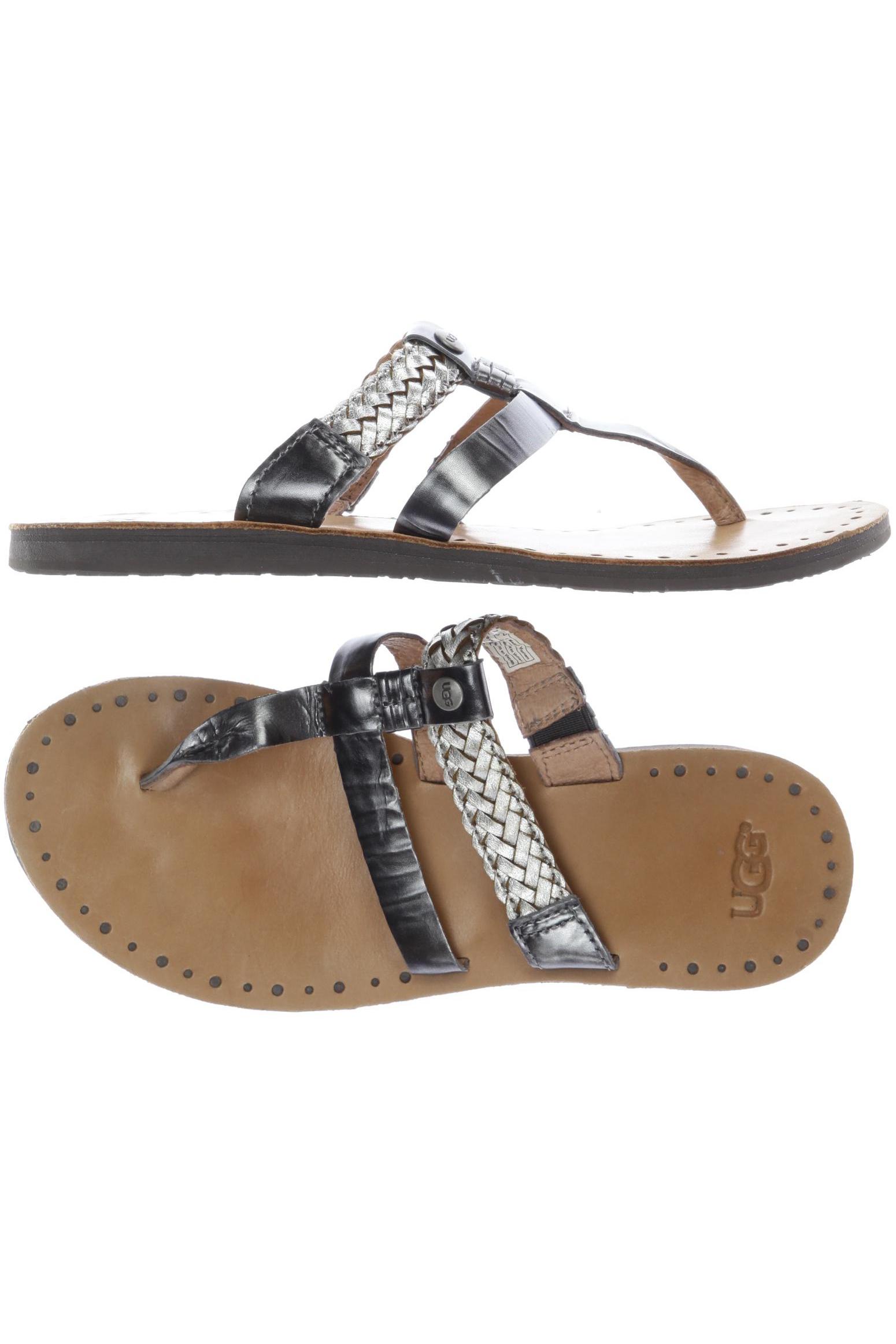 

UGG Damen Sandale, silber, Gr. 38