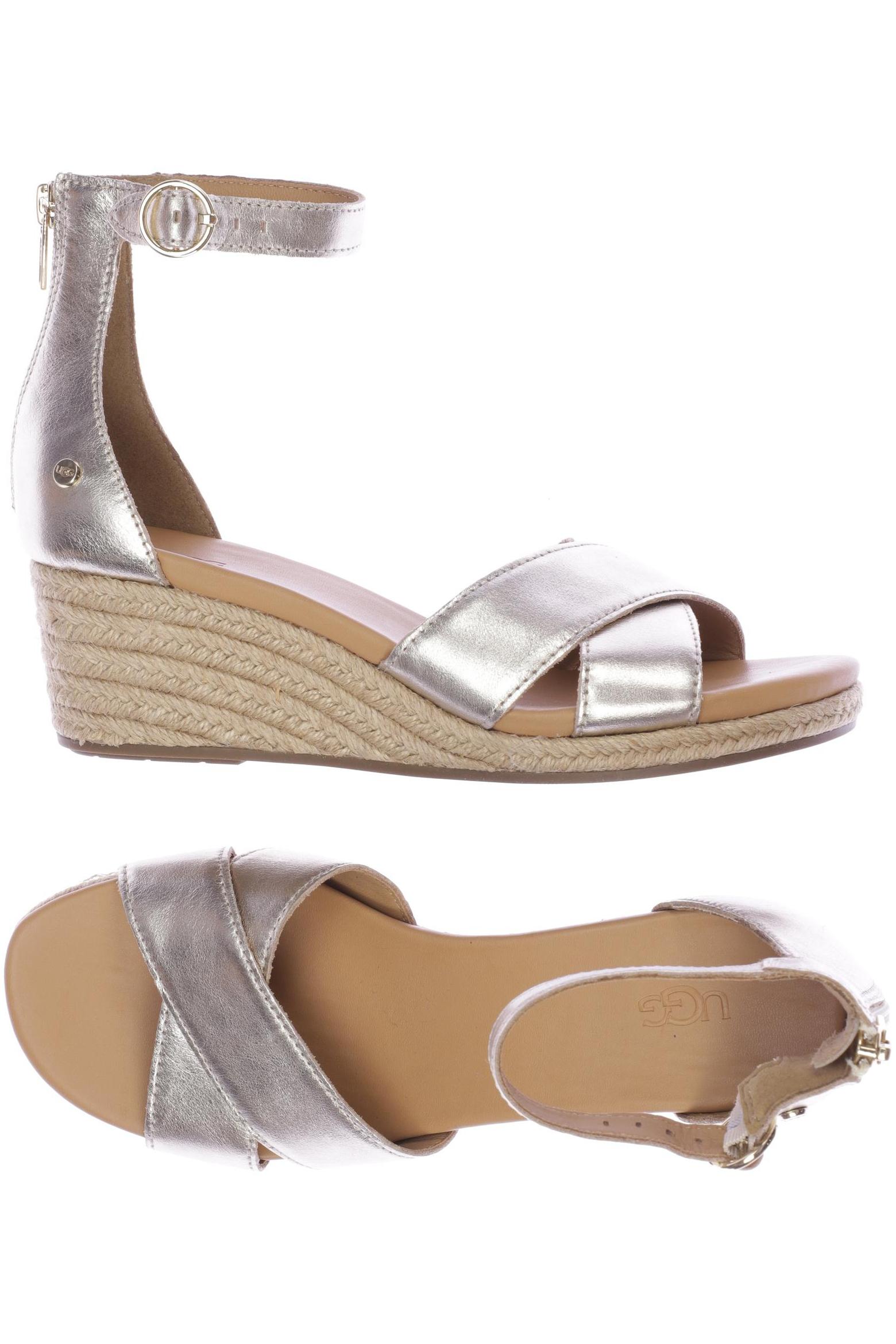 

UGG Damen Sandale, gold, Gr. 39