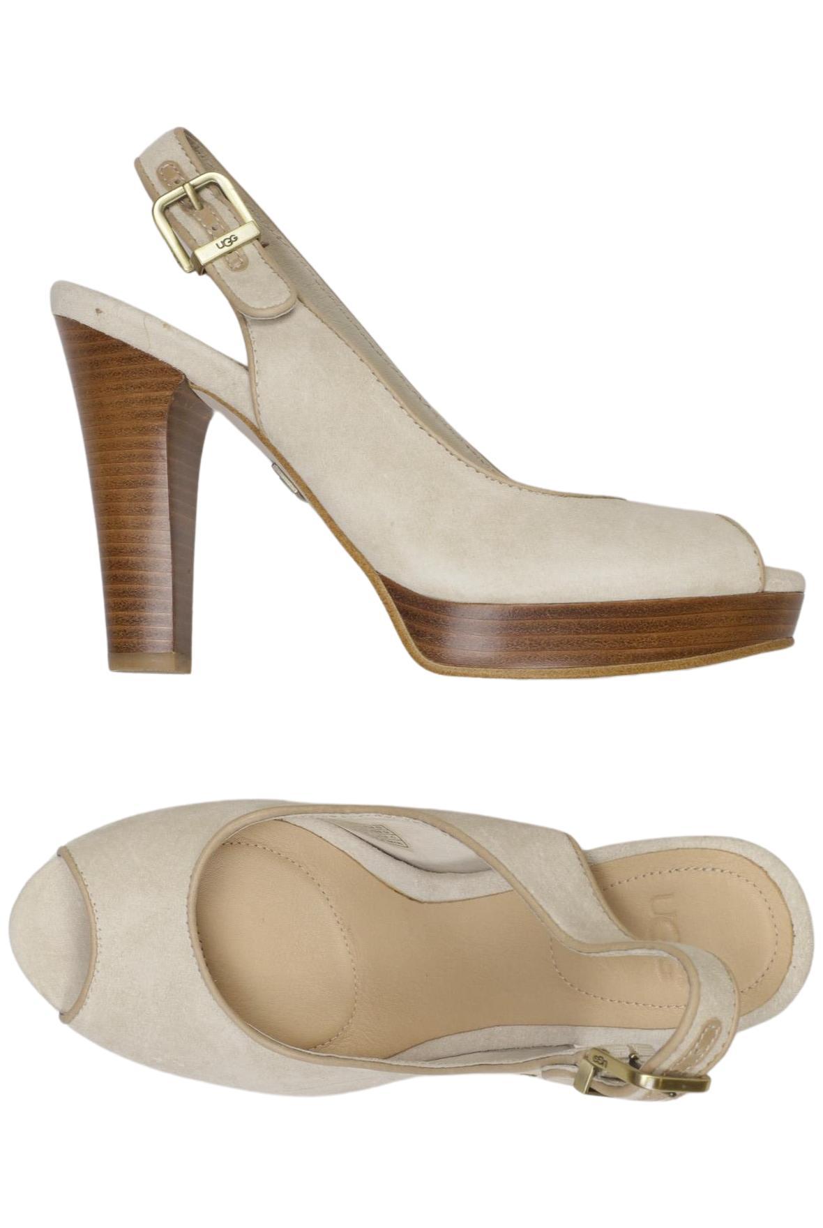 

UGG Damen Sandale, beige, Gr. 37.5