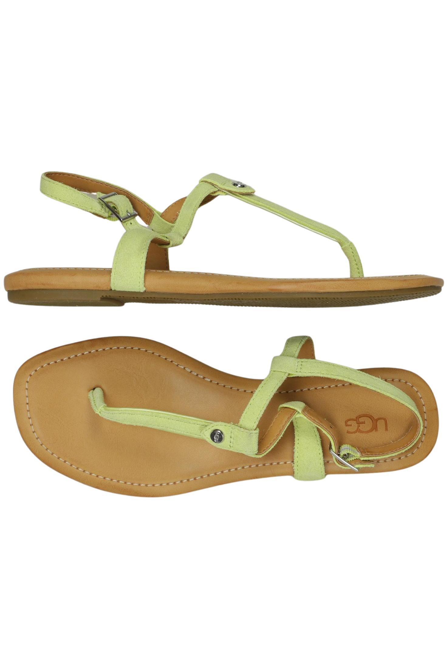 

UGG Damen Sandale, hellgrün, Gr. 8