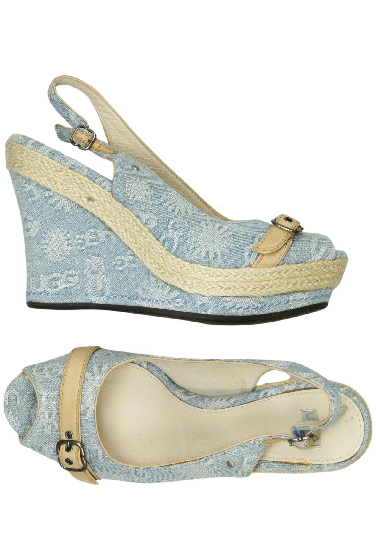 

UGG Damen Sandale, hellblau, Gr. 40