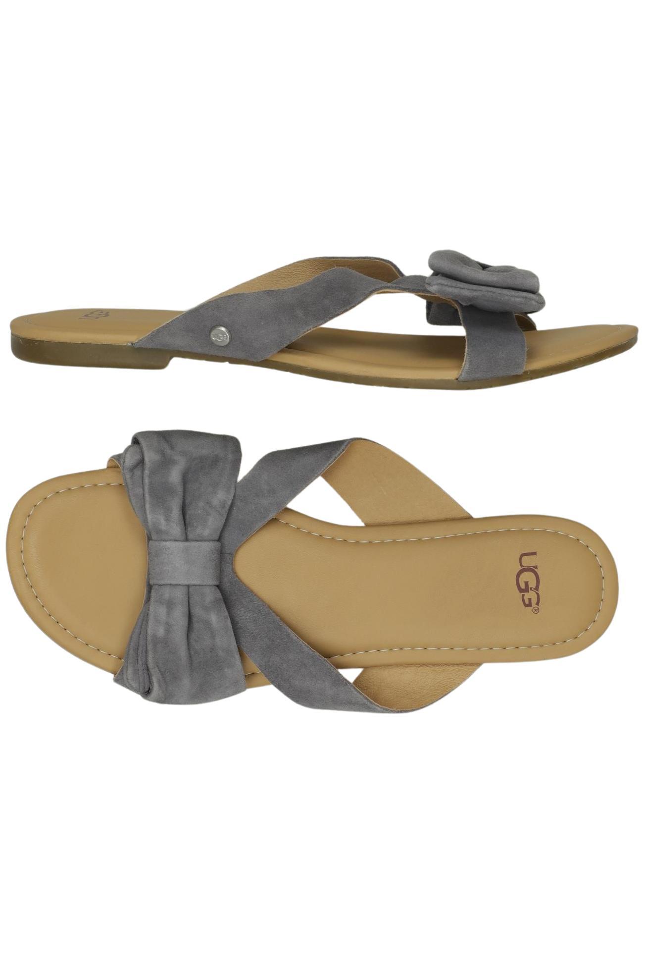 

UGG Damen Sandale, grau, Gr. 40