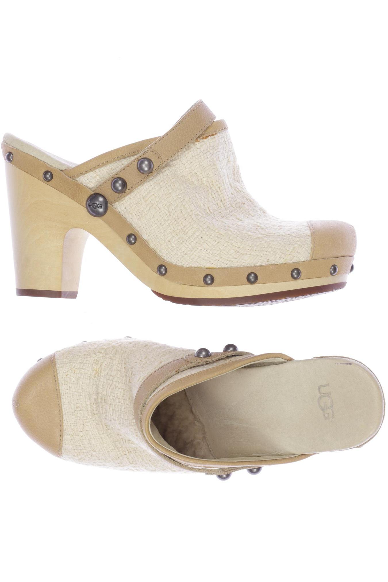

UGG Damen Sandale, cremeweiß, Gr. 38