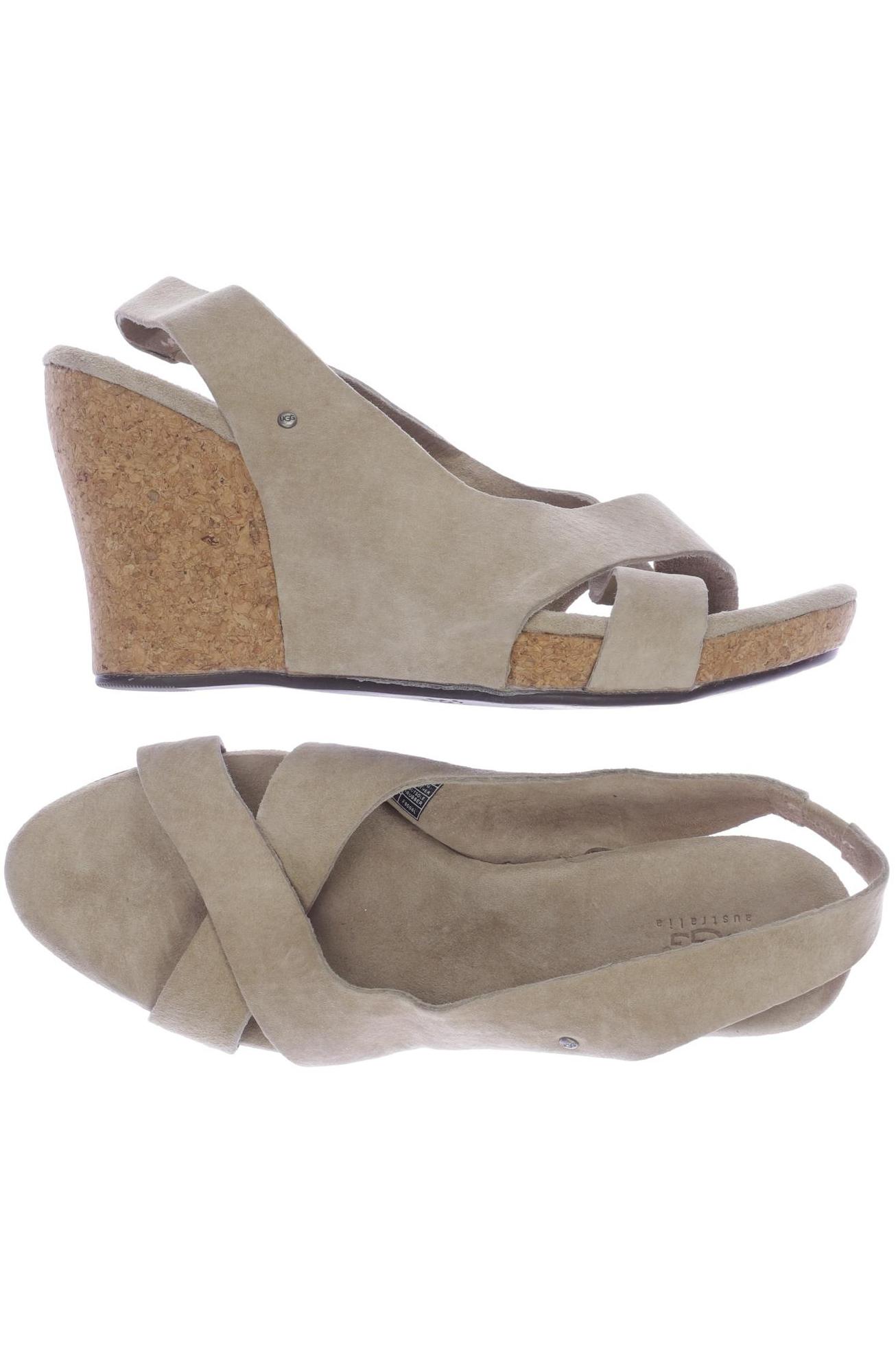 

UGG Damen Sandale, beige, Gr. 39