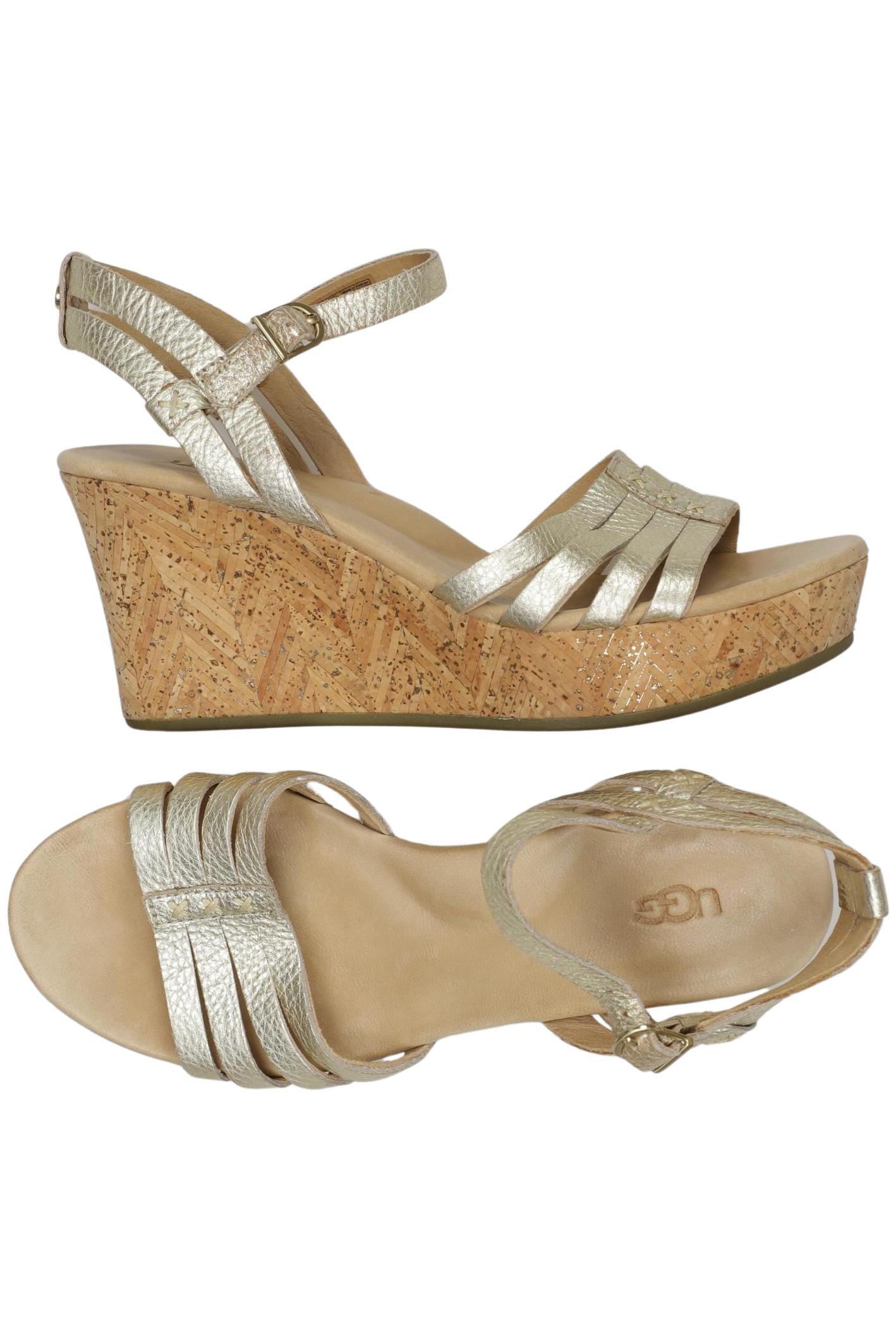 

UGG Damen Sandale, silber, Gr. 5