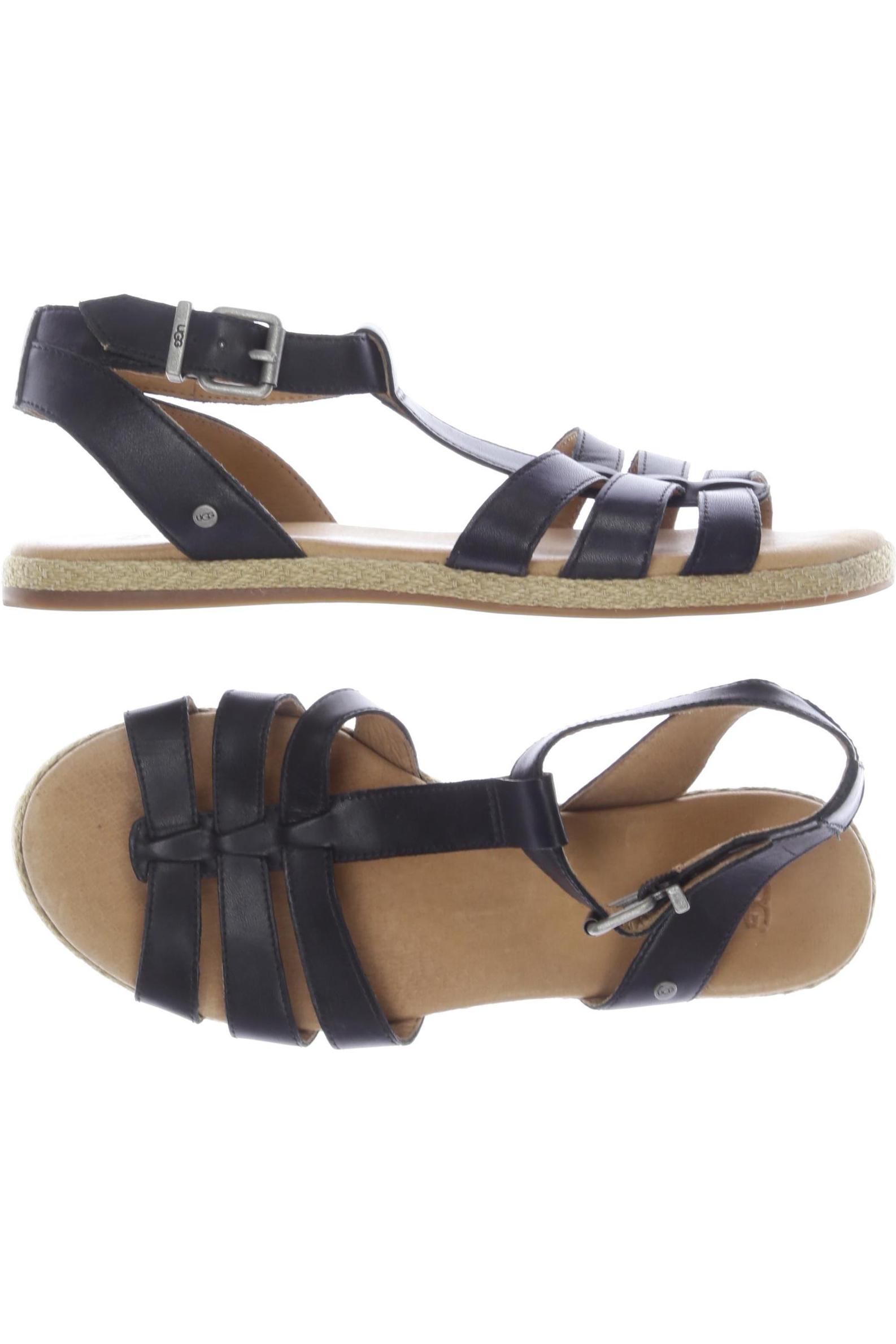 

UGG Damen Sandale, schwarz, Gr. 38
